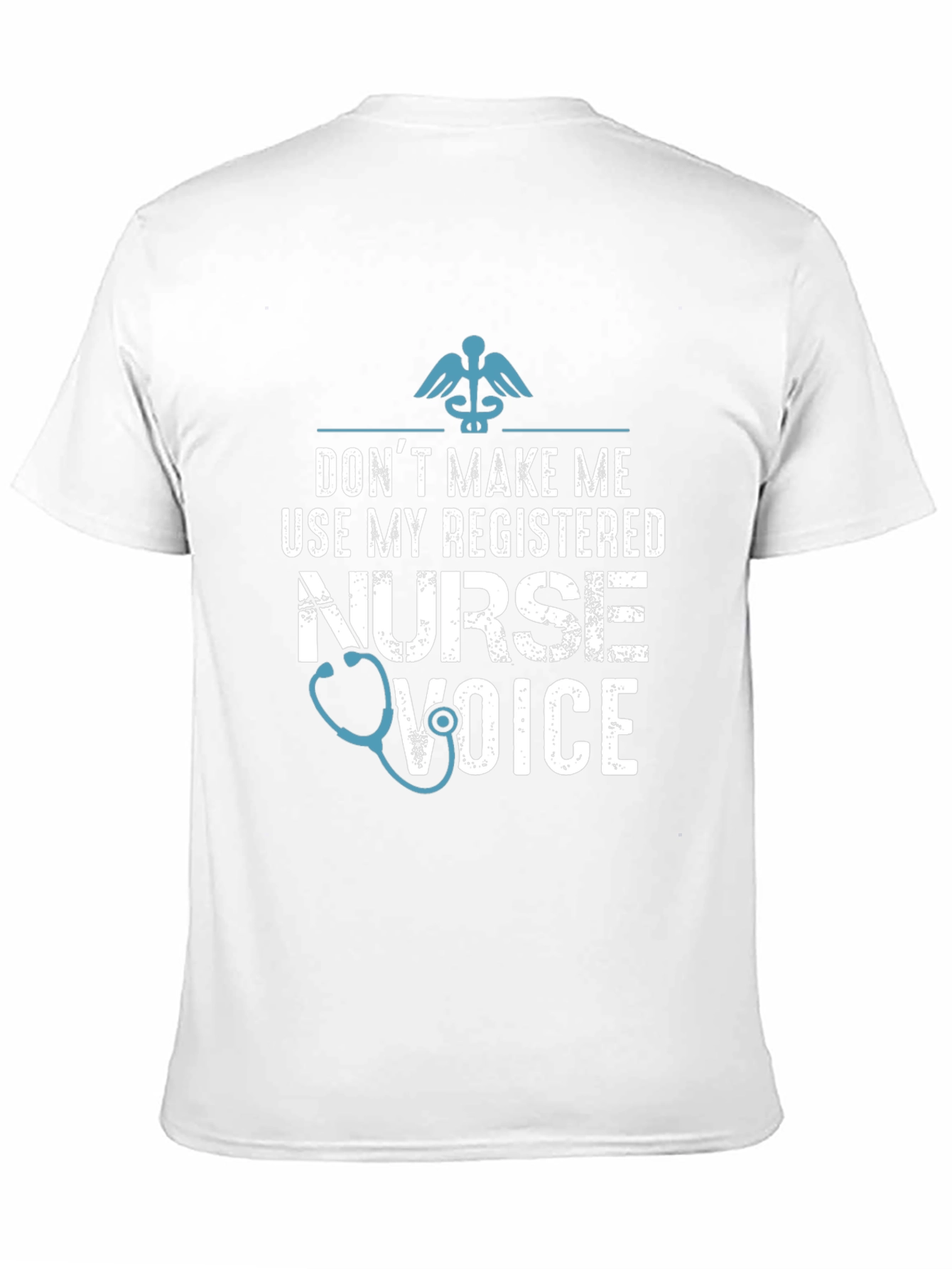Registered Nurse Voice Graphic Tee - Funny RN T-Shirt