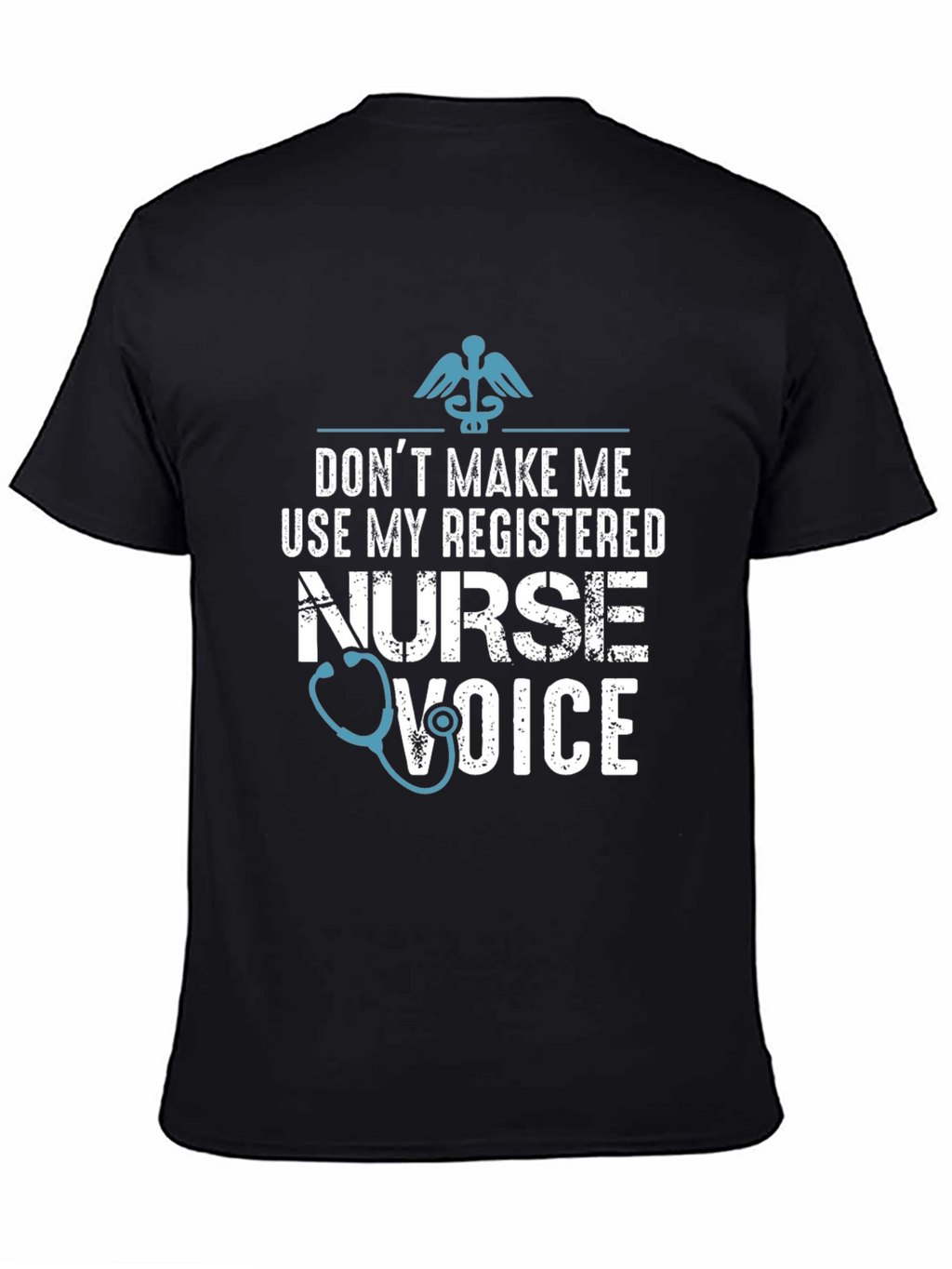 Registered Nurse Voice Graphic Tee - Funny RN T-Shirt