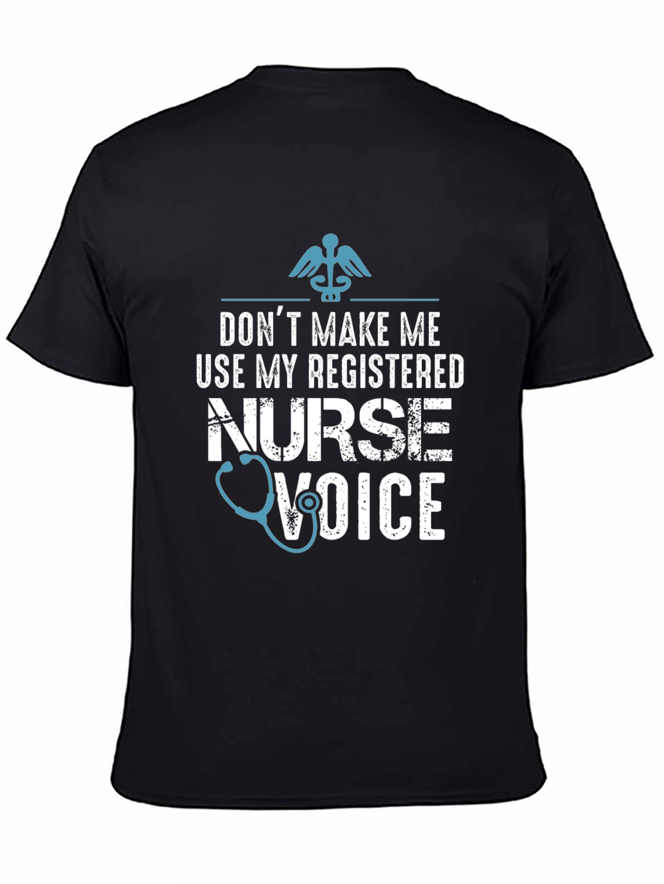 Registered Nurse Voice Graphic Tee - Funny RN T-Shirt