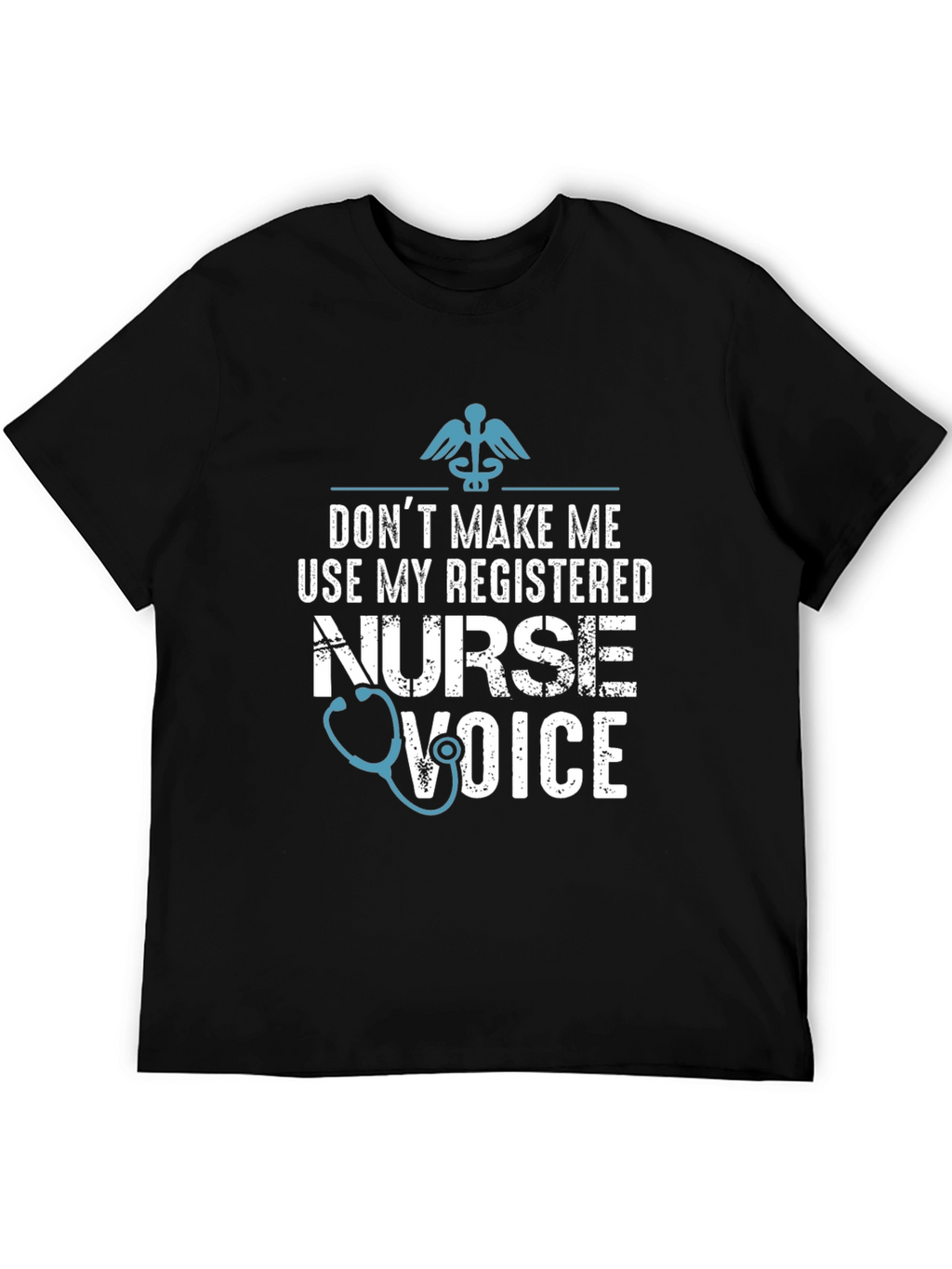 Registered Nurse Voice Graphic Tee - Funny RN T-Shirt