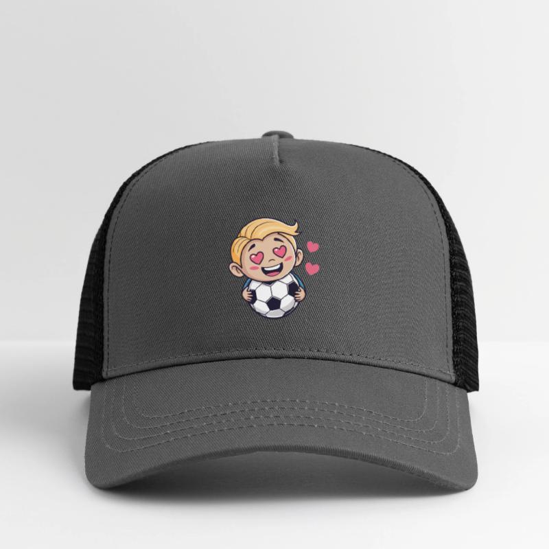 Love for soccer kawaii anime design