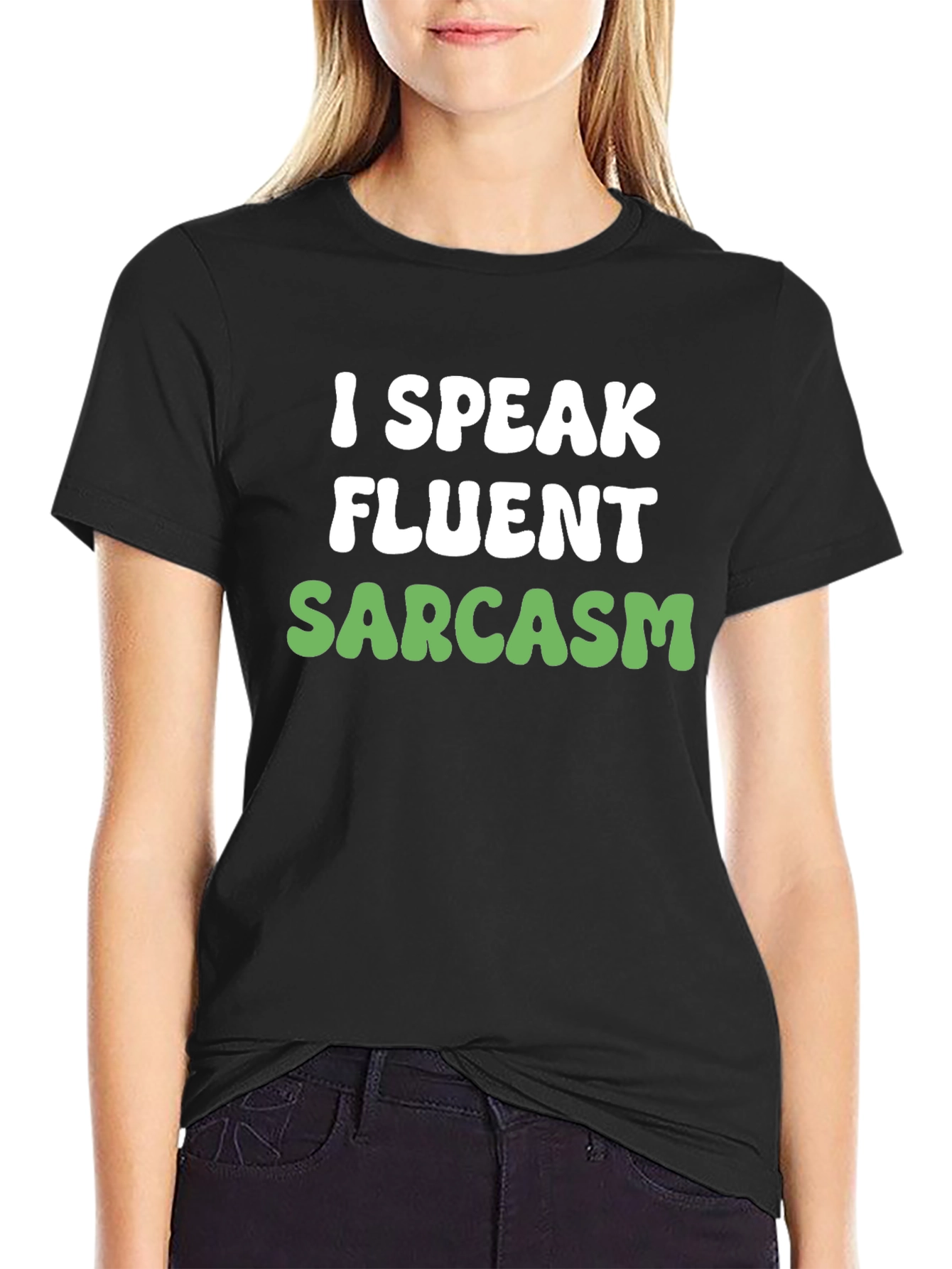 Funny Sarcasm T-Shirt - I Speak Fluent Sarcasm