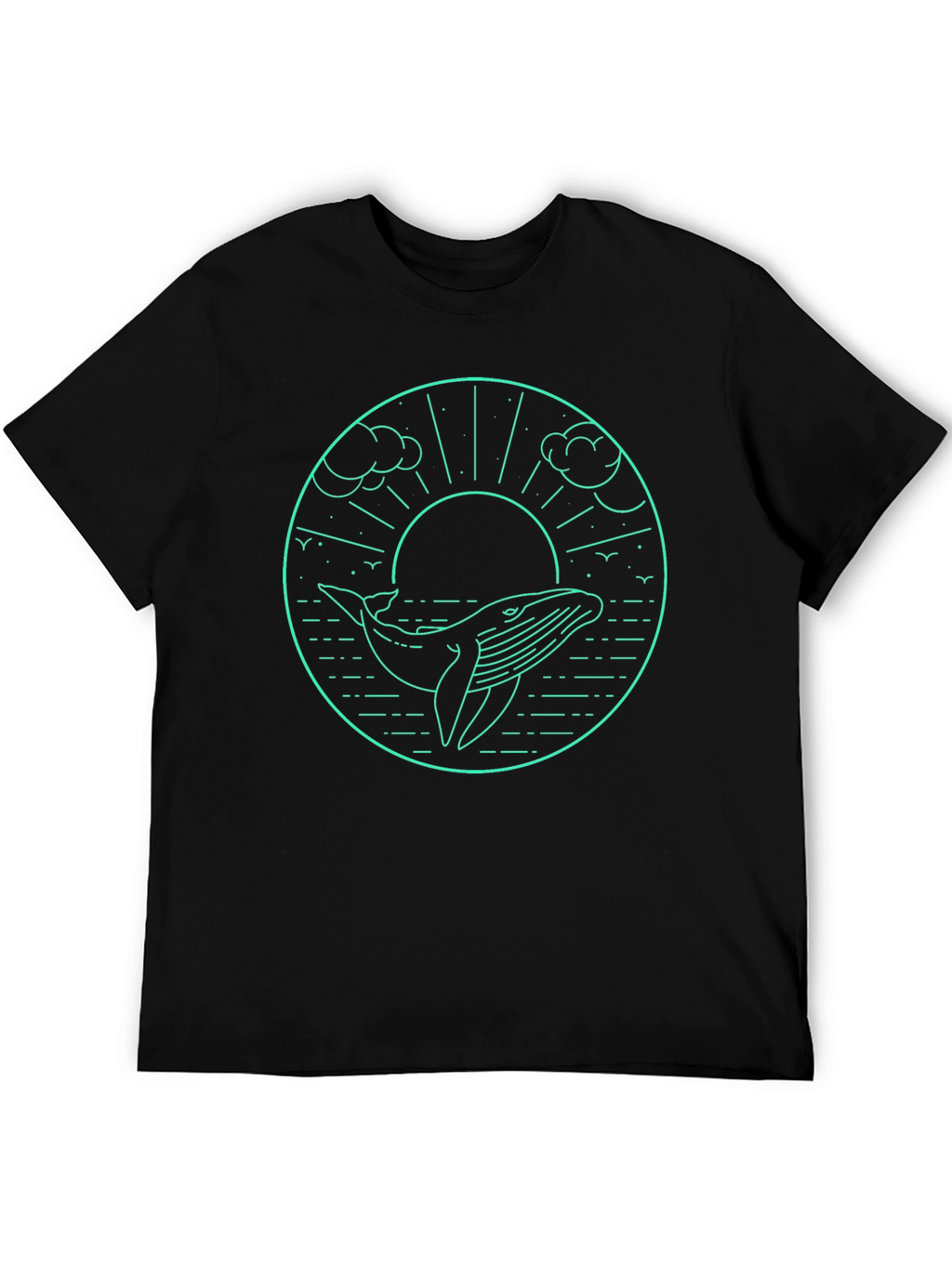 Whale Graphic T-Shirt - Ocean Lover Tee