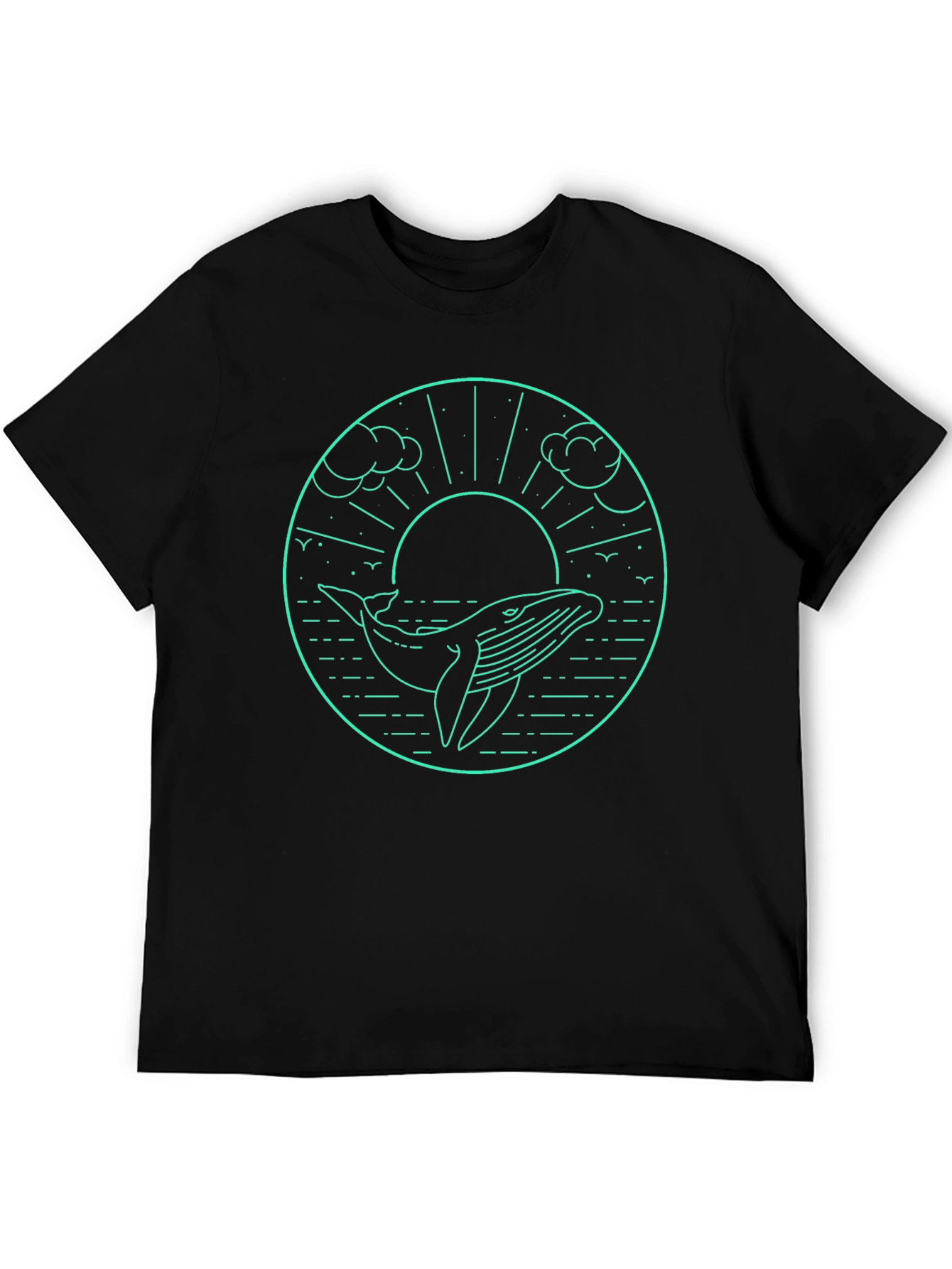 Whale Graphic T-Shirt - Ocean Lover Tee