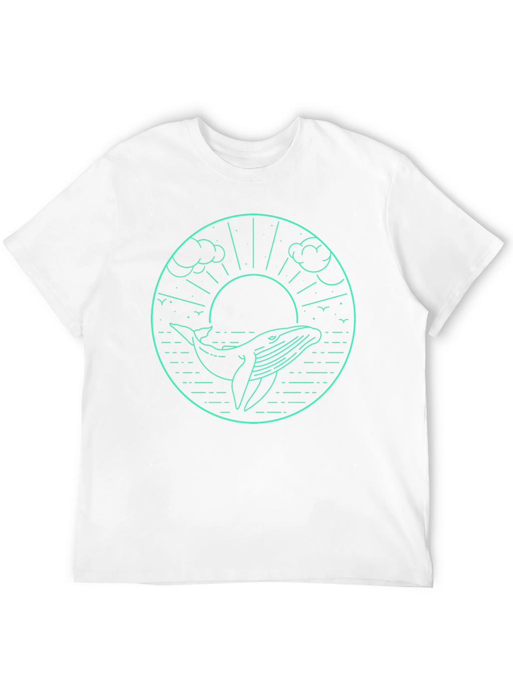 Whale Graphic T-Shirt - Ocean Lover Tee