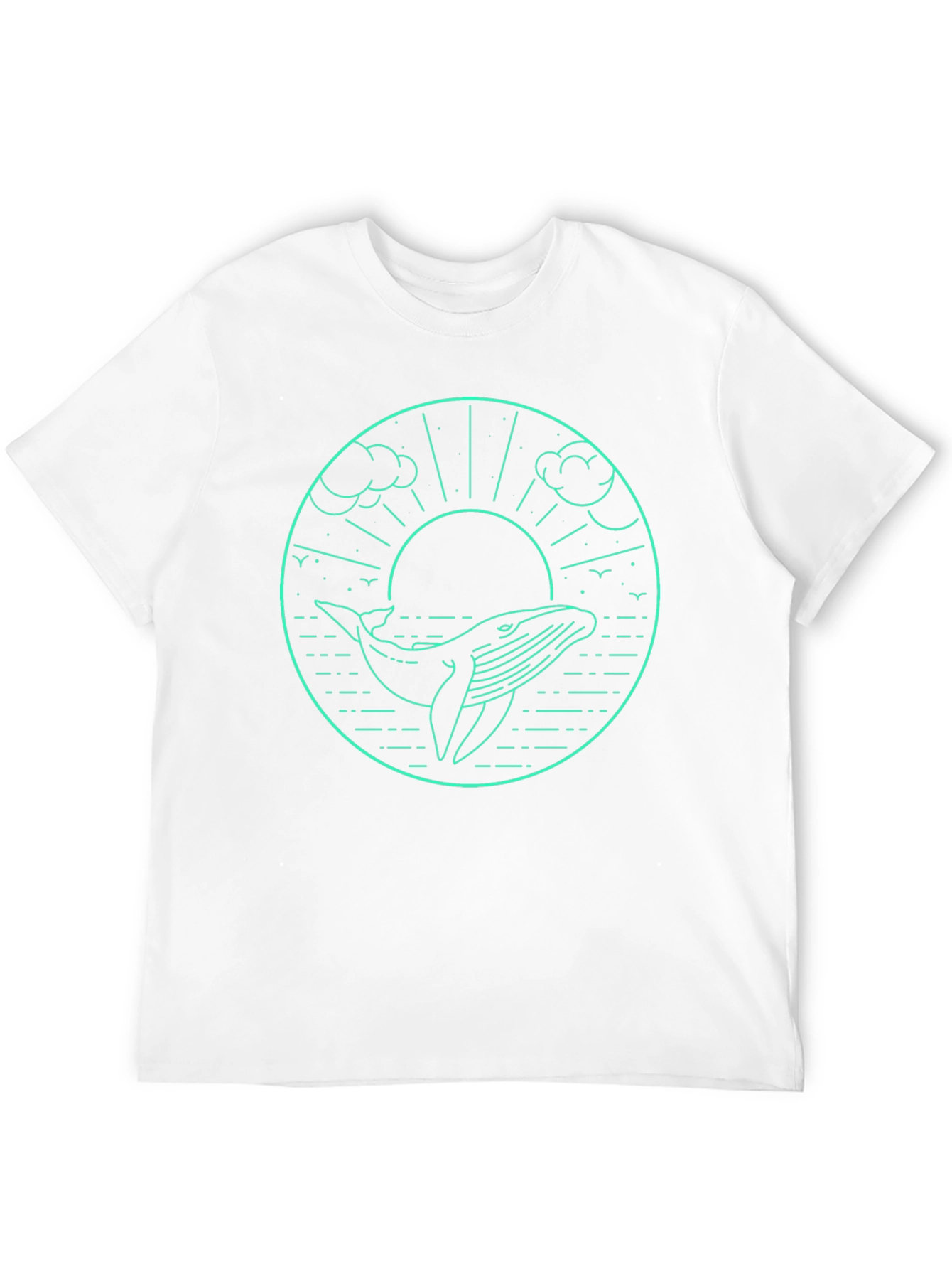 Whale Graphic T-Shirt - Ocean Lover Tee