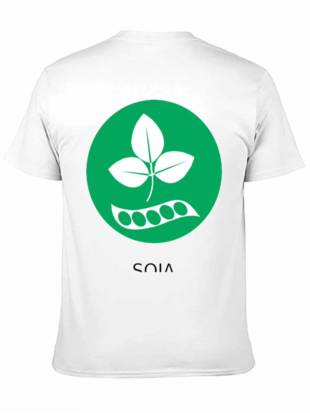 Soya T-Shirt: Green Circle Design