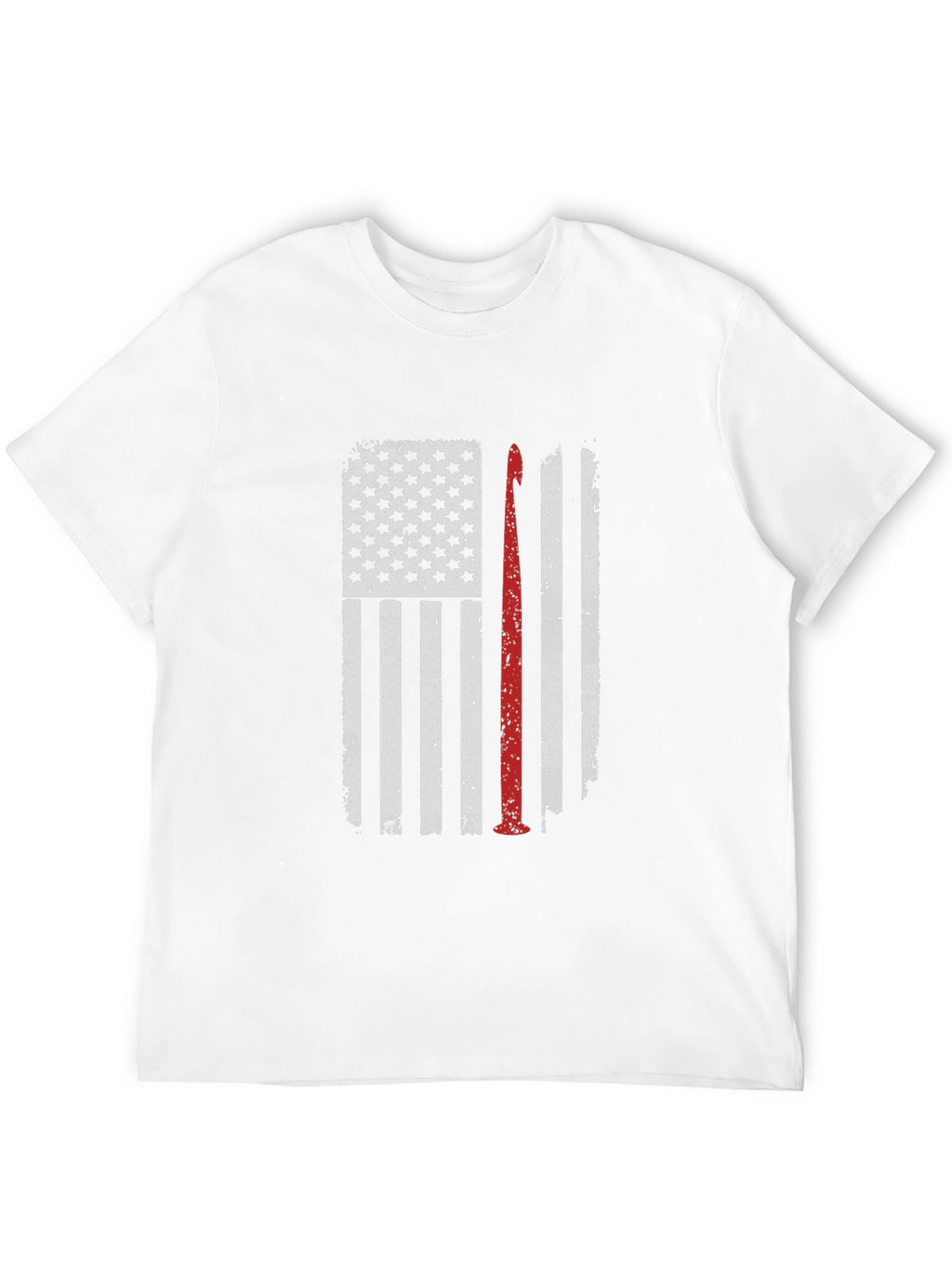 American Flag Crochet T-Shirt