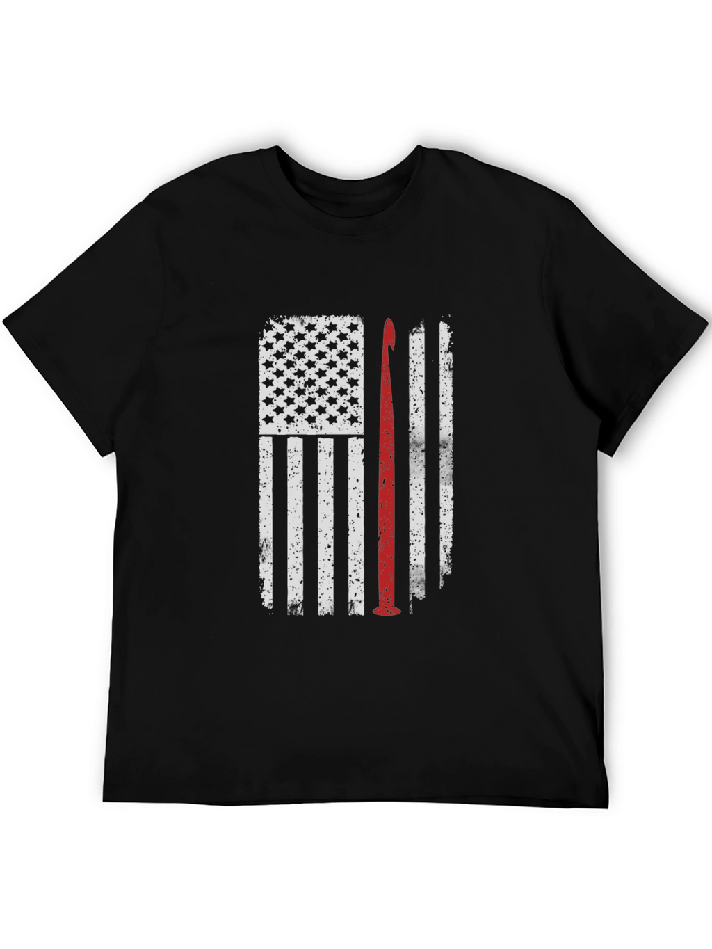 American Flag Crochet T-Shirt