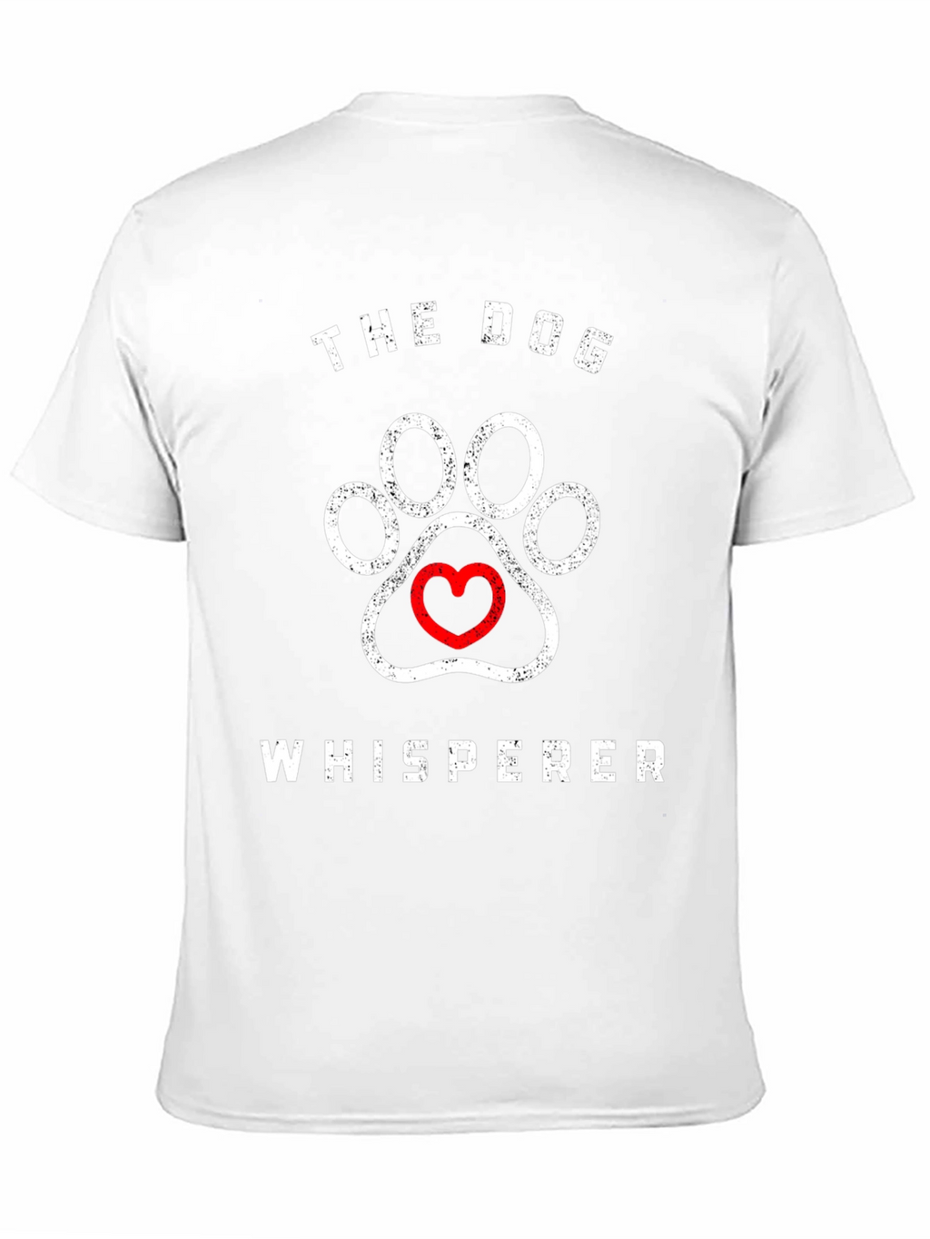 The Dog Whisperer Paw Print Graphic Tee