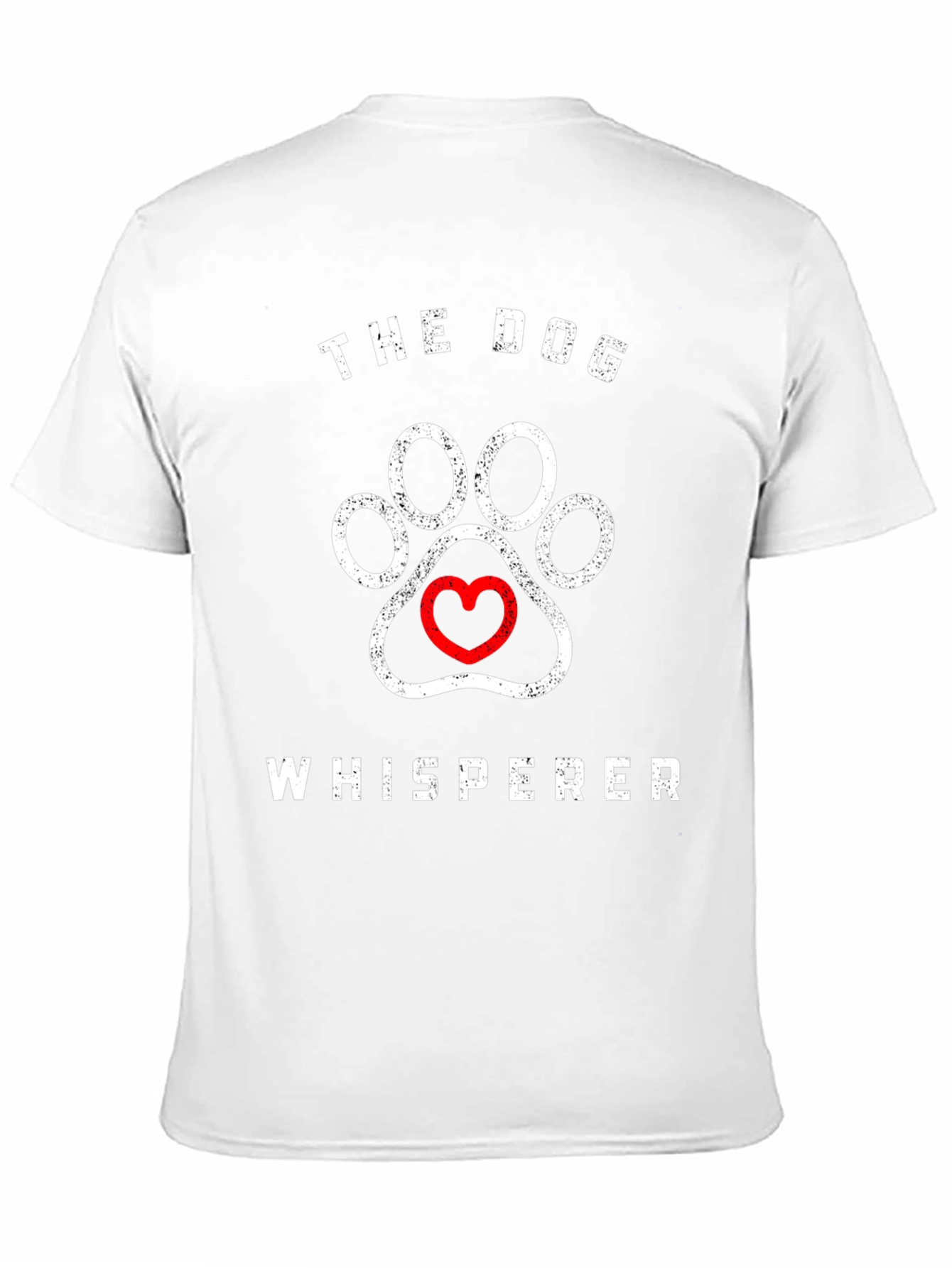 The Dog Whisperer Paw Print Graphic Tee