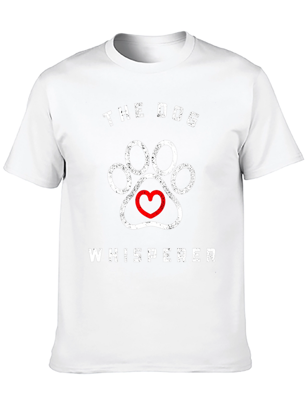 The Dog Whisperer Paw Print Graphic Tee