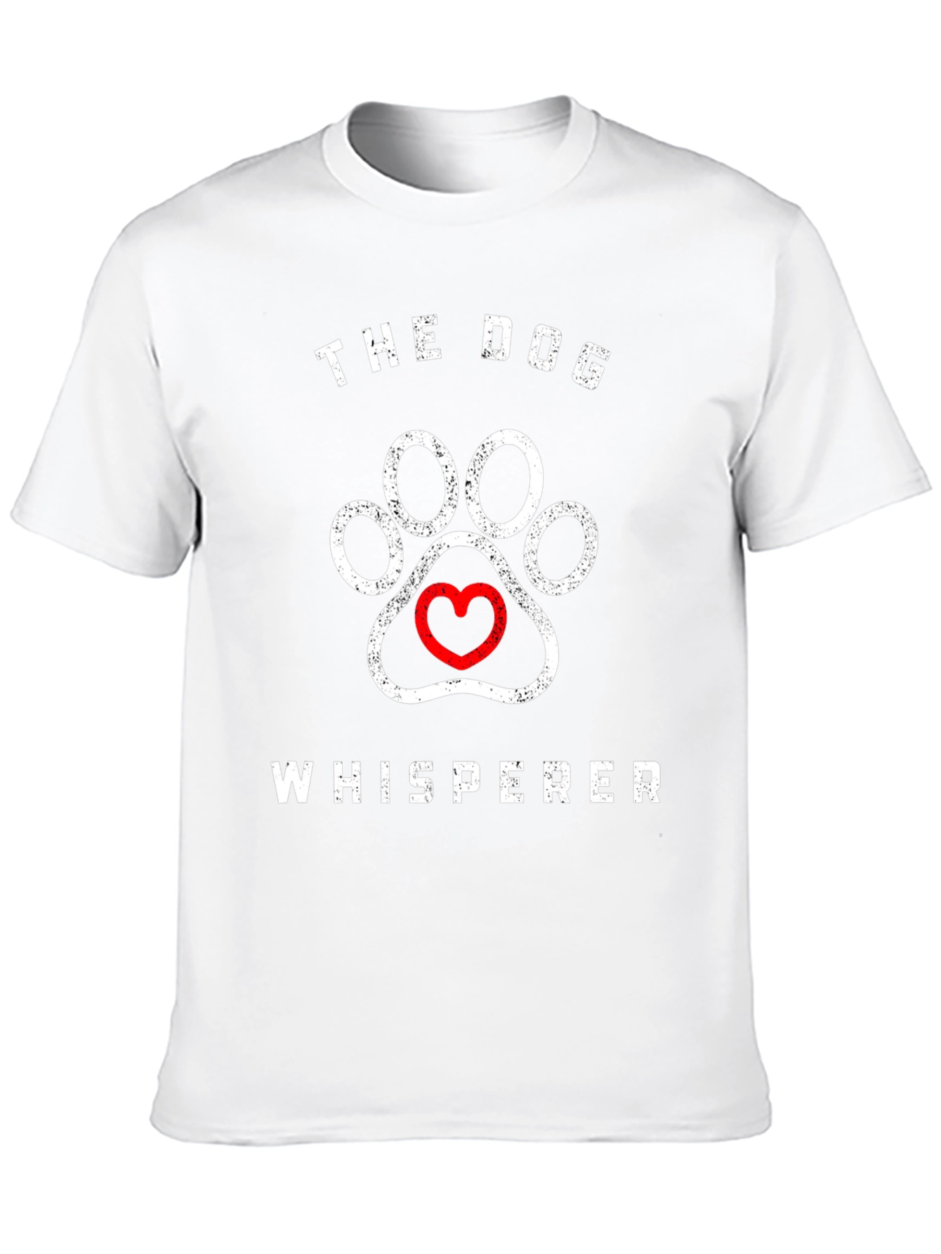 The Dog Whisperer Paw Print Graphic Tee