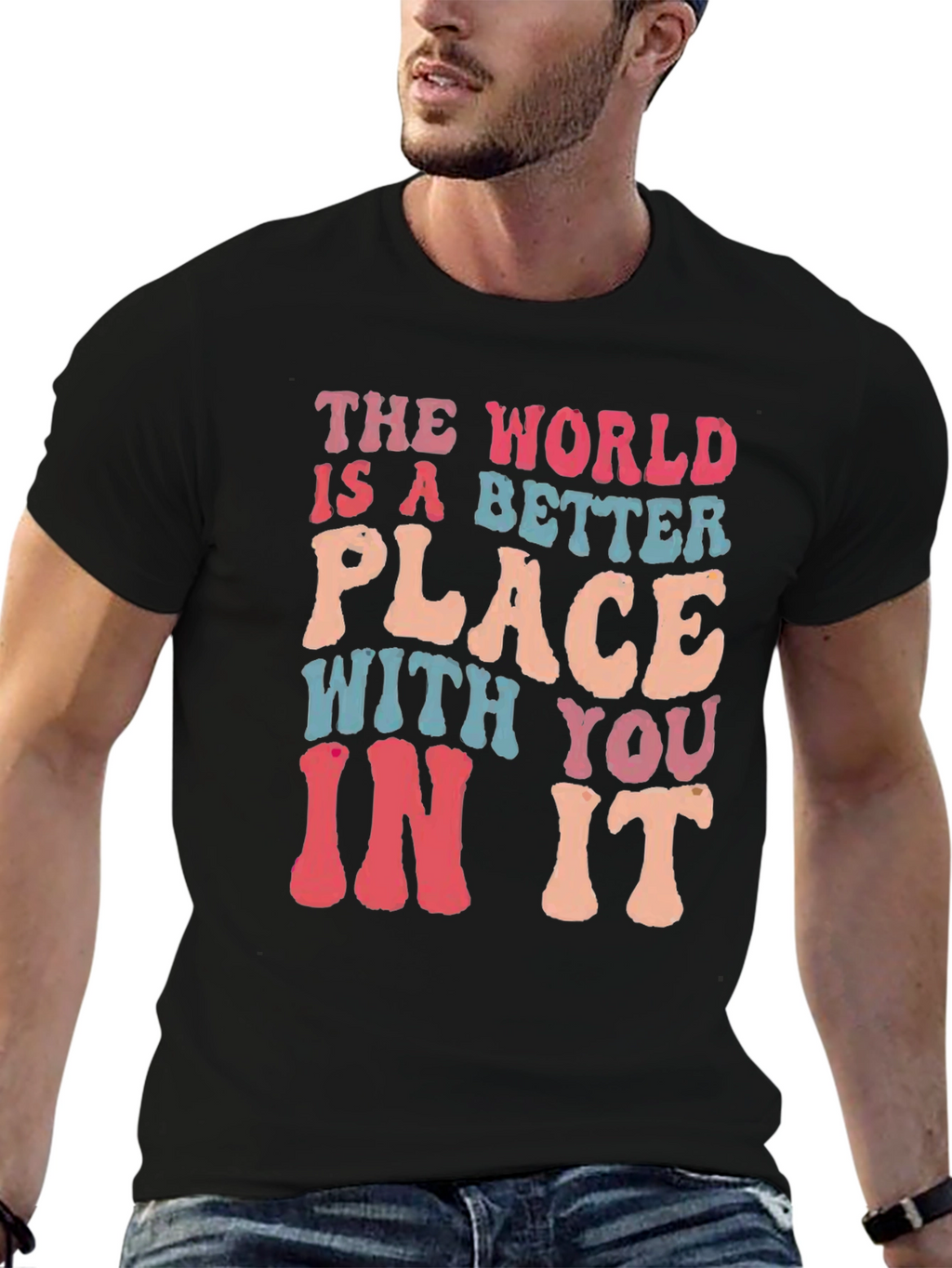 Better Place T-Shirt Positive Message Tee