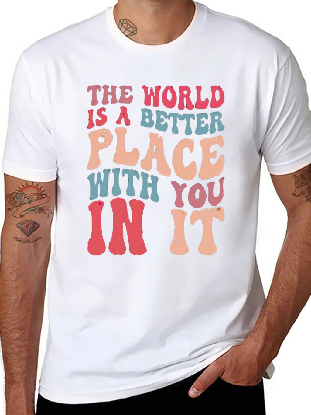 Better Place T-Shirt Positive Message Tee