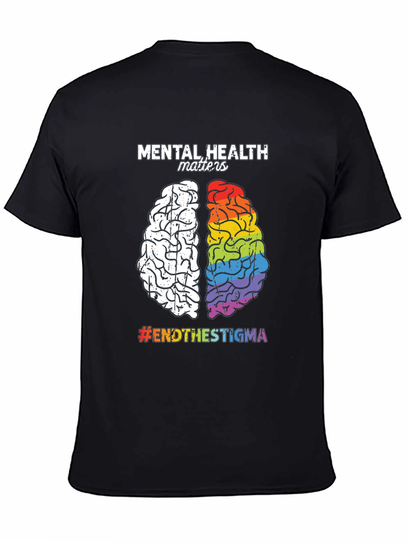Mental Health Matters T-Shirt - End the Stigma Tee