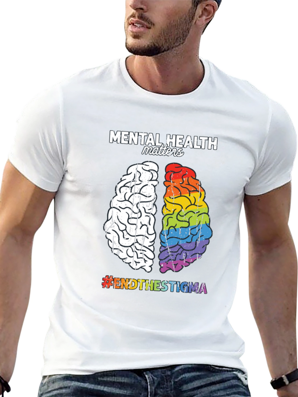 Mental Health Matters T-Shirt - End the Stigma Tee