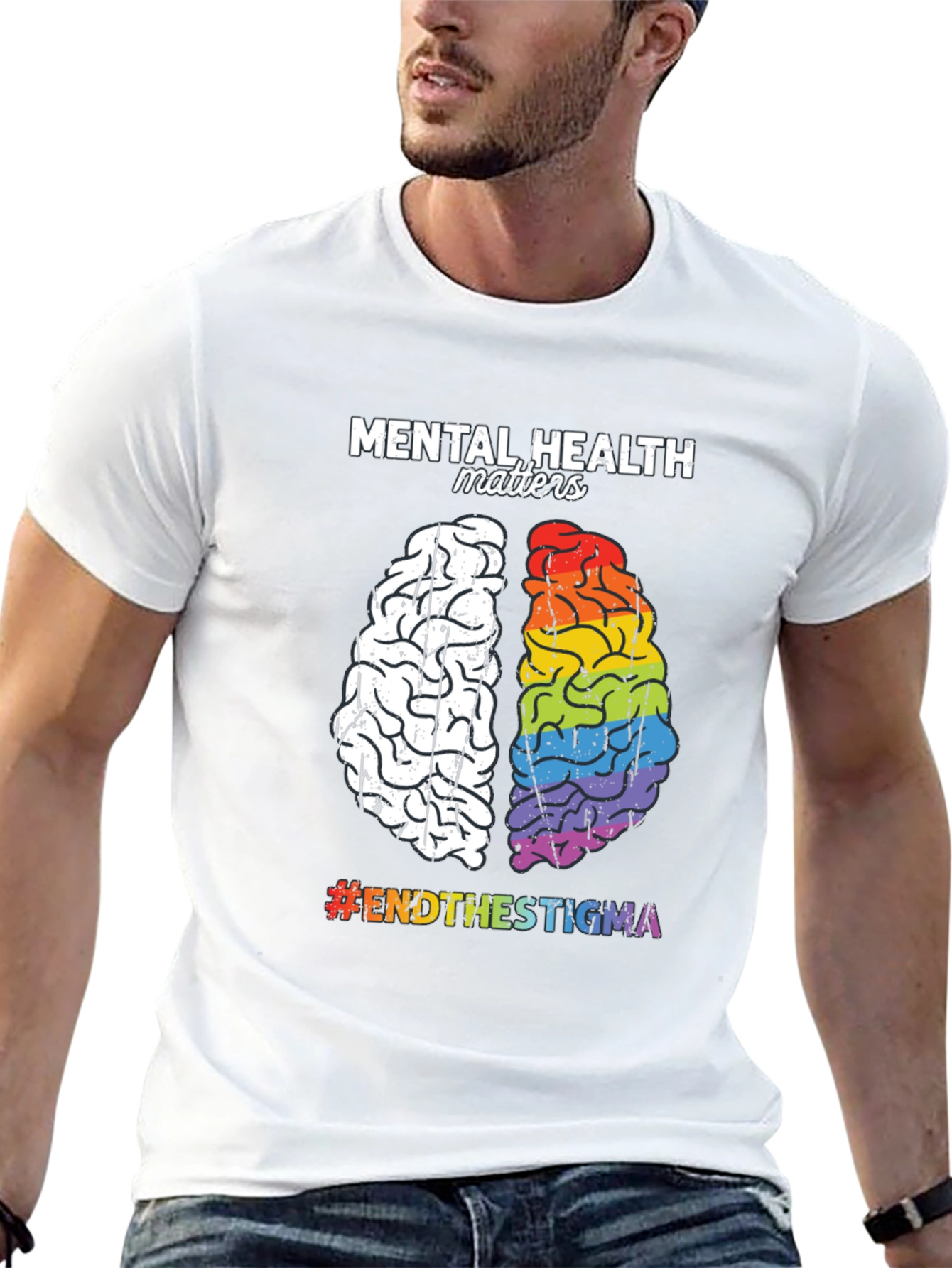 Mental Health Matters T-Shirt - End the Stigma Tee