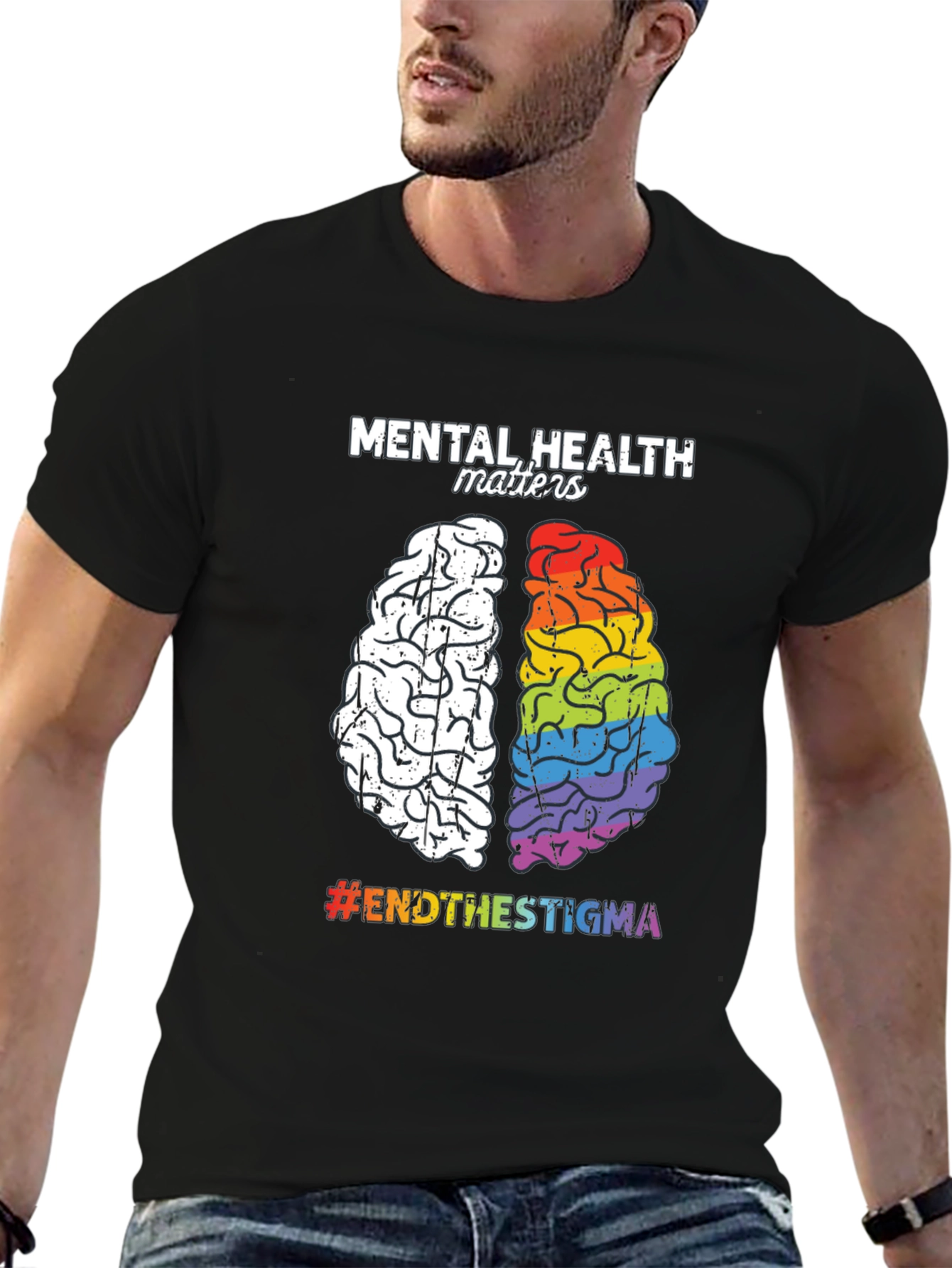 Mental Health Matters T-Shirt - End the Stigma Tee