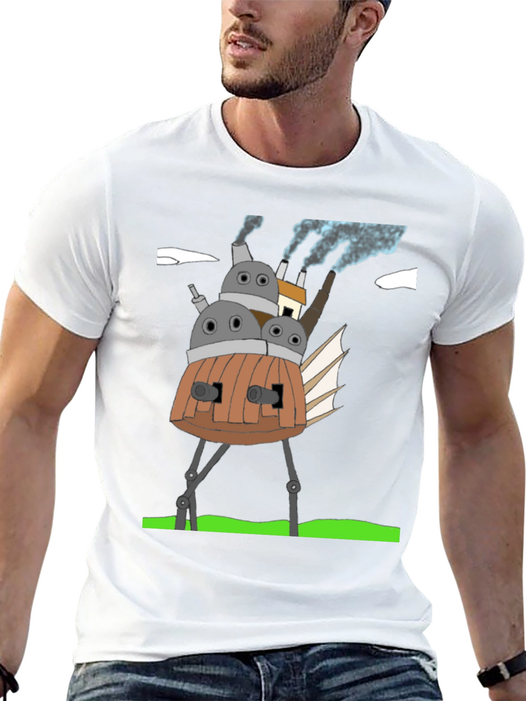 Howls Moving Castle Graphic T-Shirt