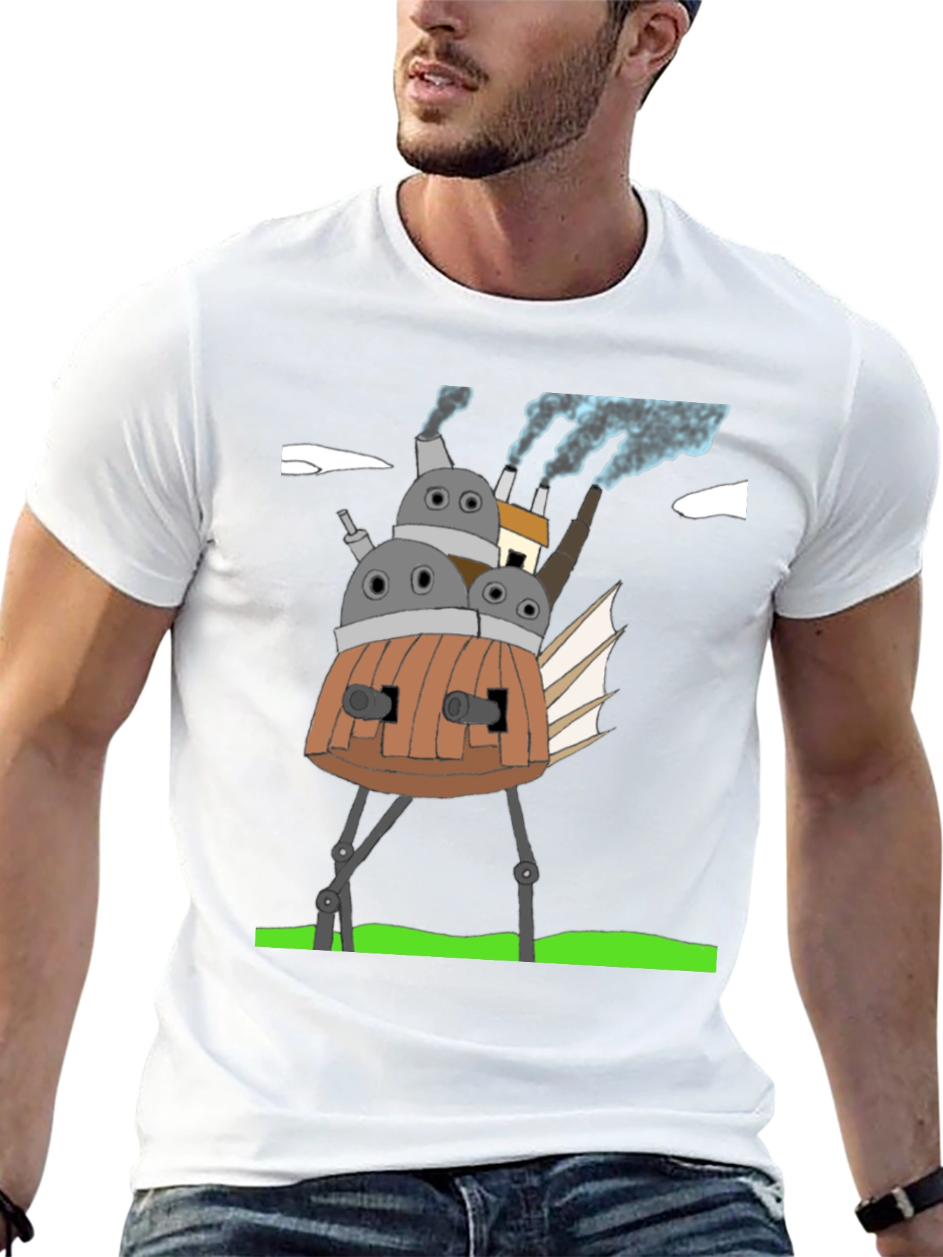 Howls Moving Castle Graphic T-Shirt
