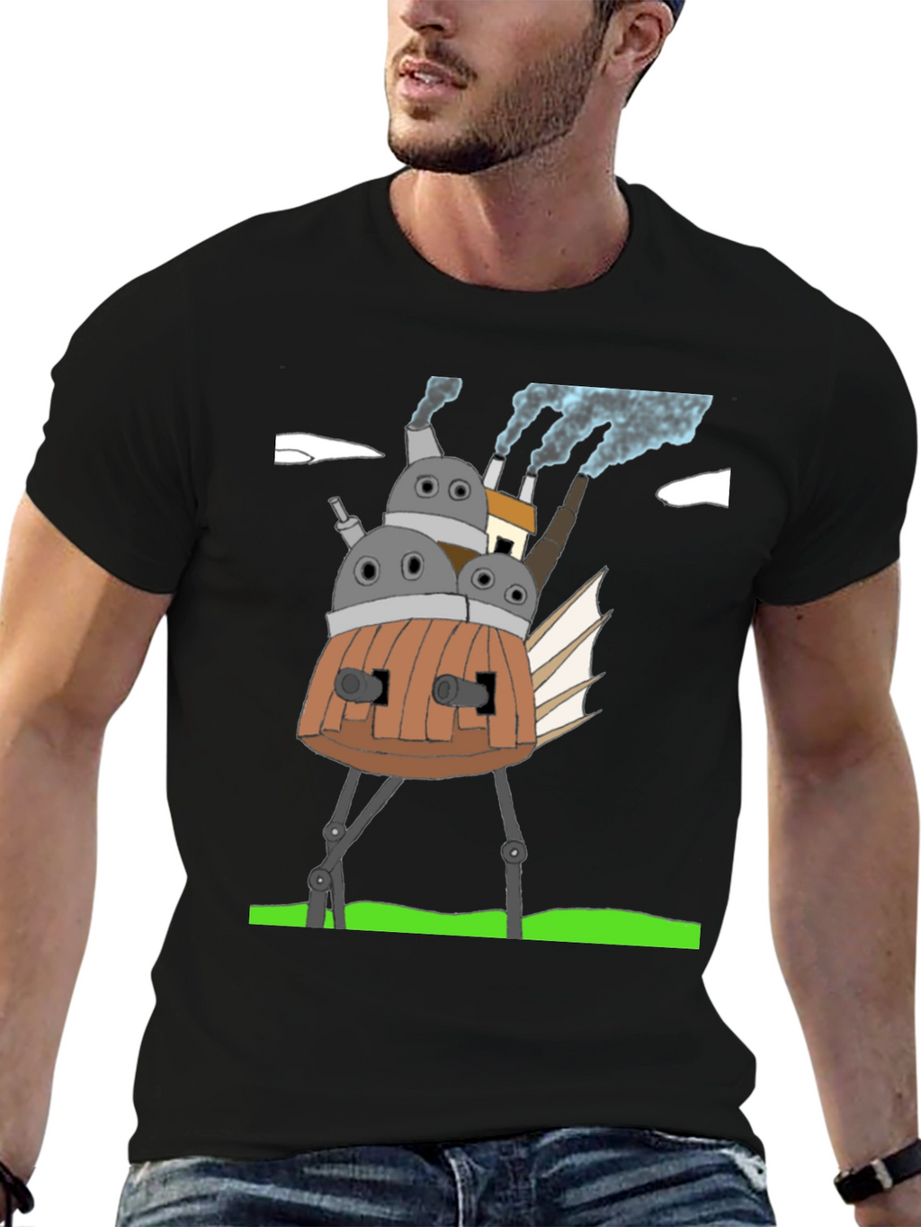 Howls Moving Castle Graphic T-Shirt