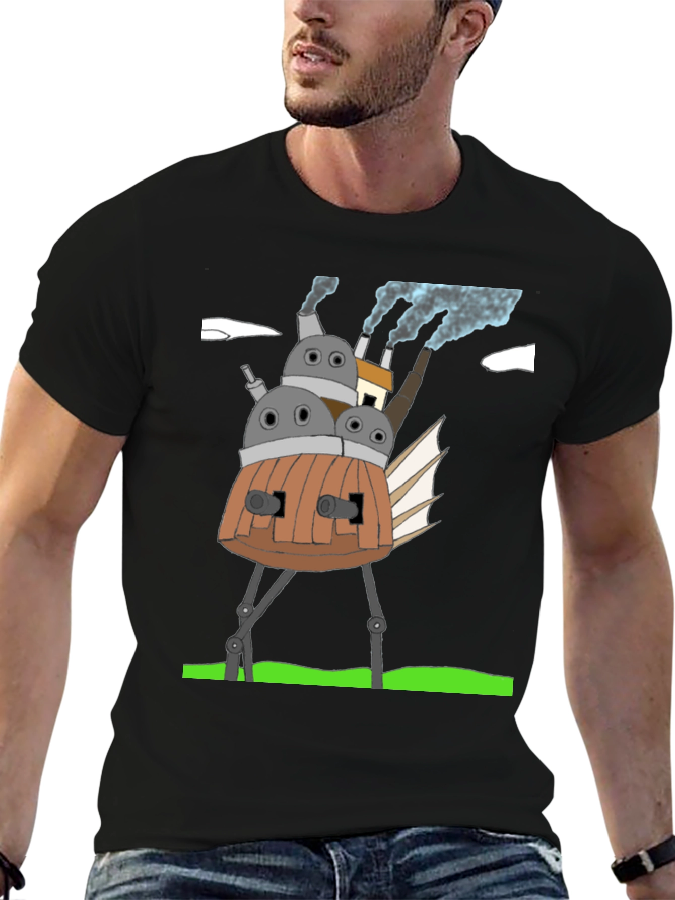 Howls Moving Castle Graphic T-Shirt