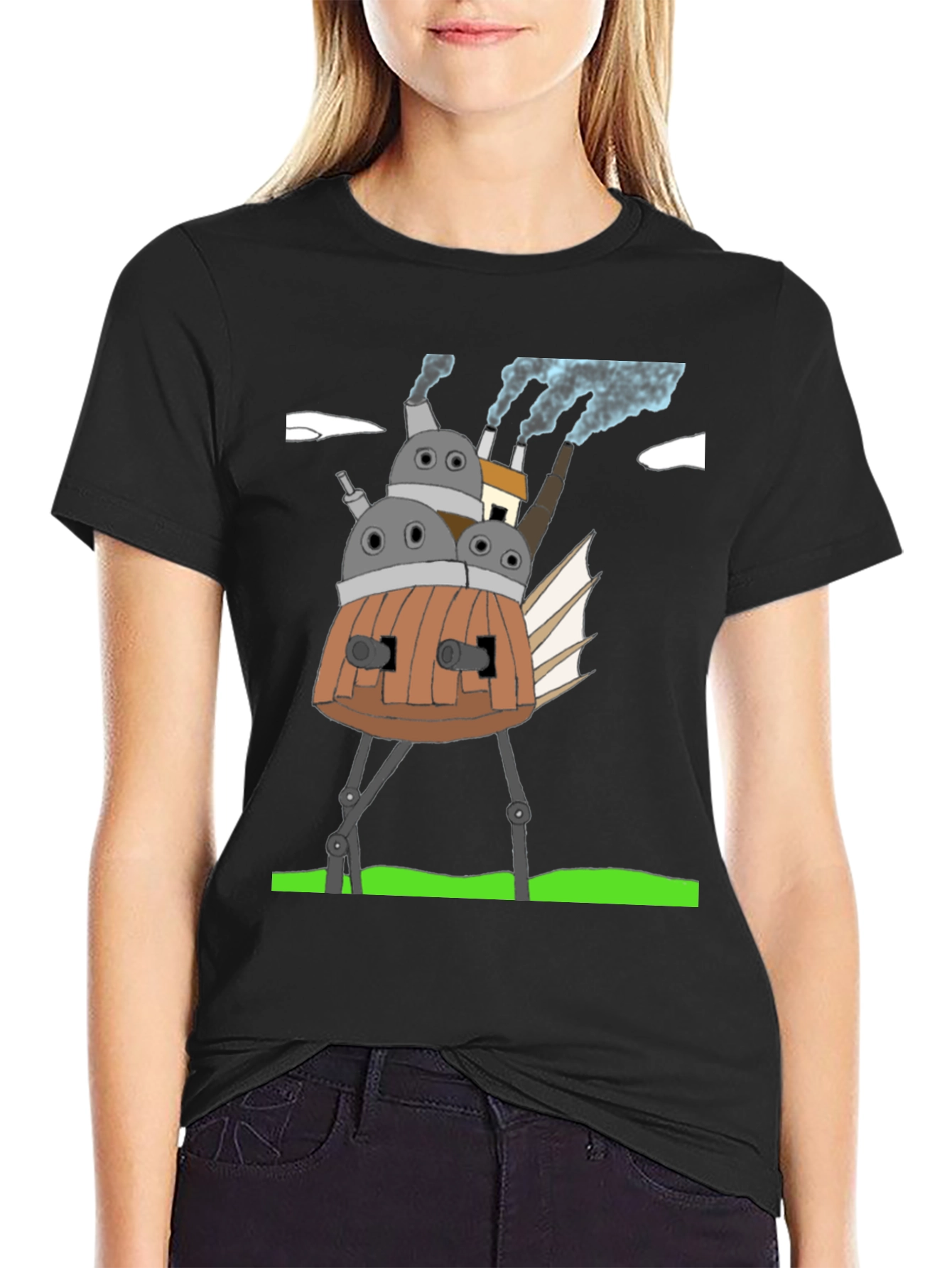 Howls Moving Castle Graphic T-Shirt