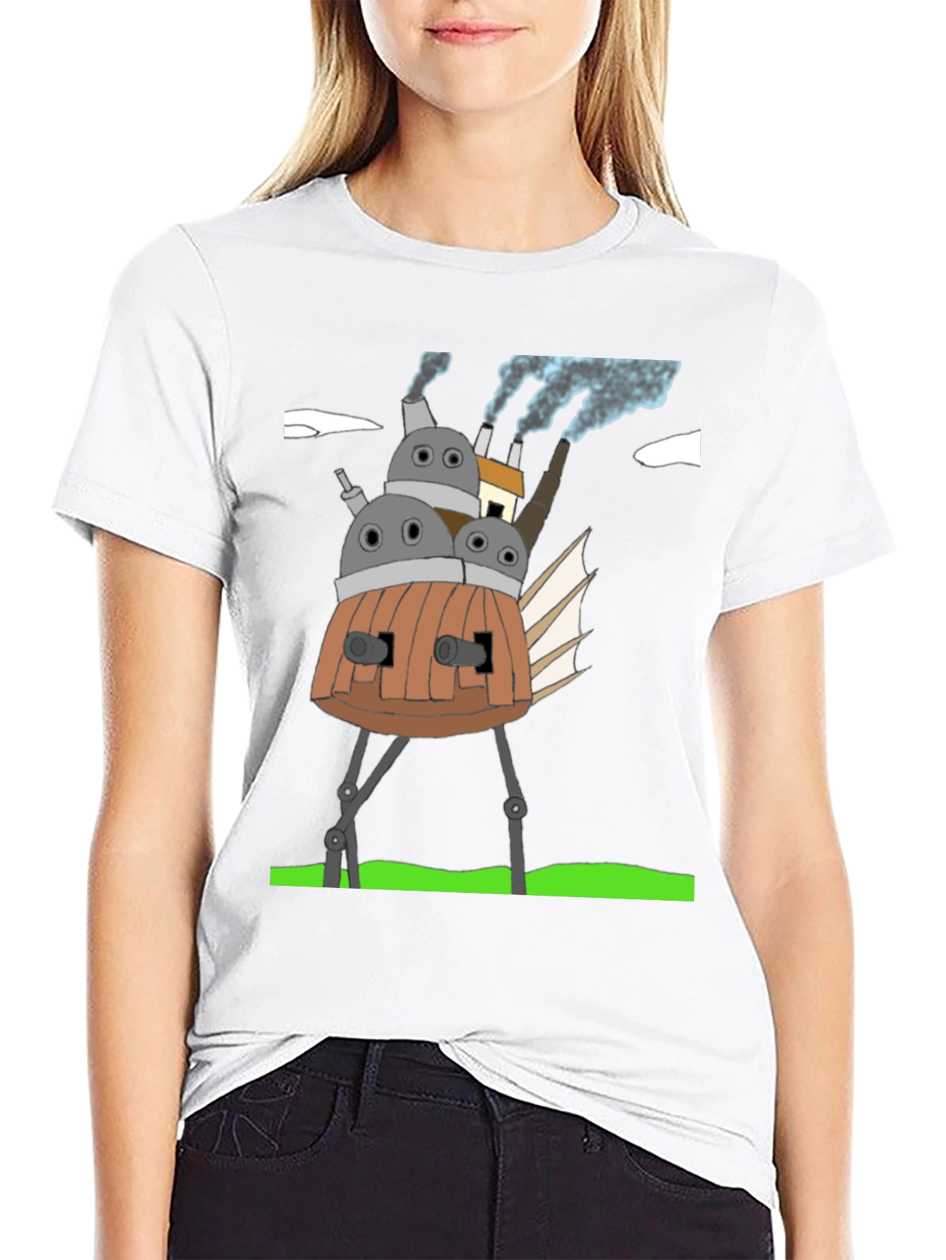 Howls Moving Castle Graphic T-Shirt