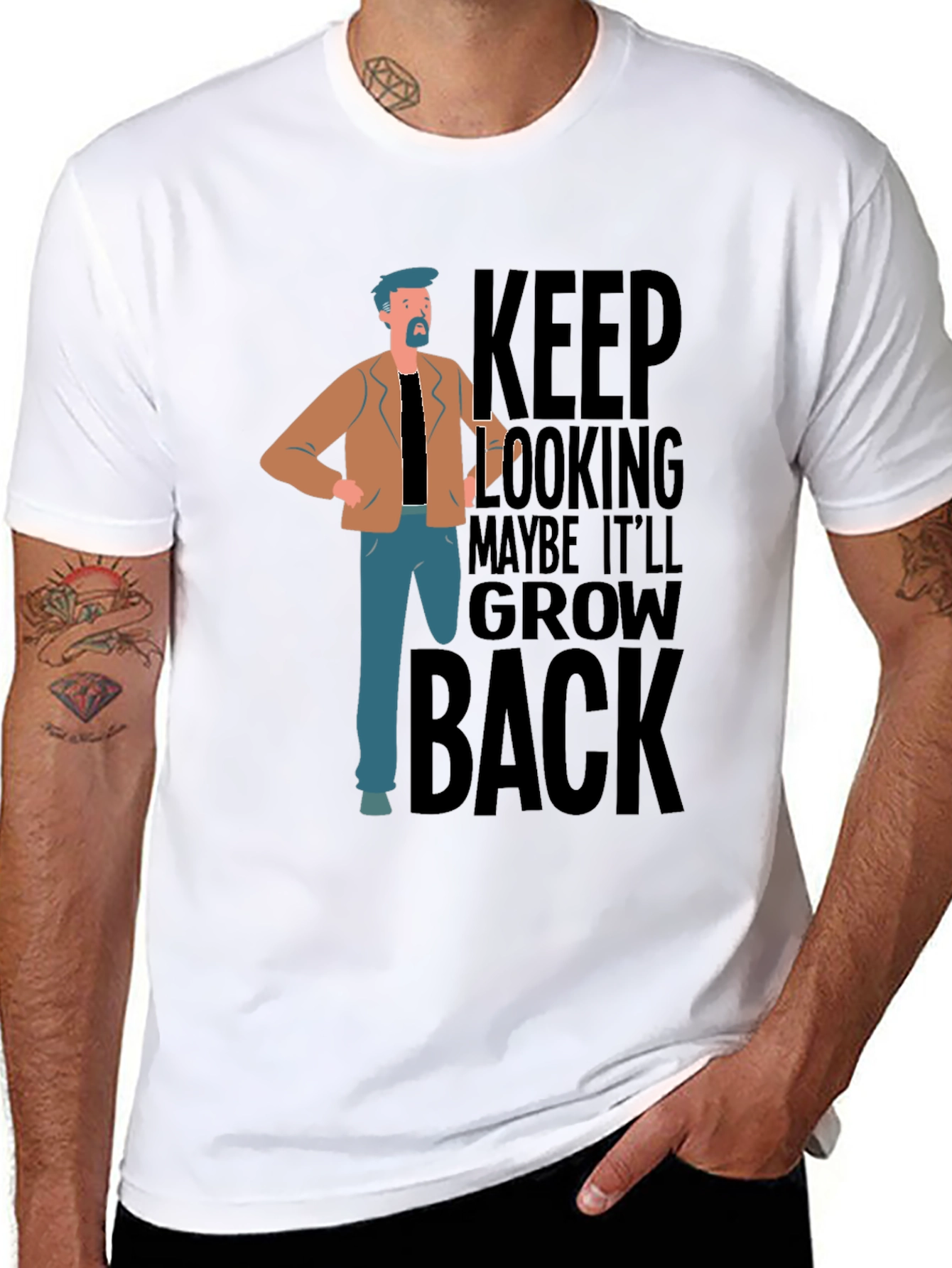 Keep Looking Grow Back T-Shirt