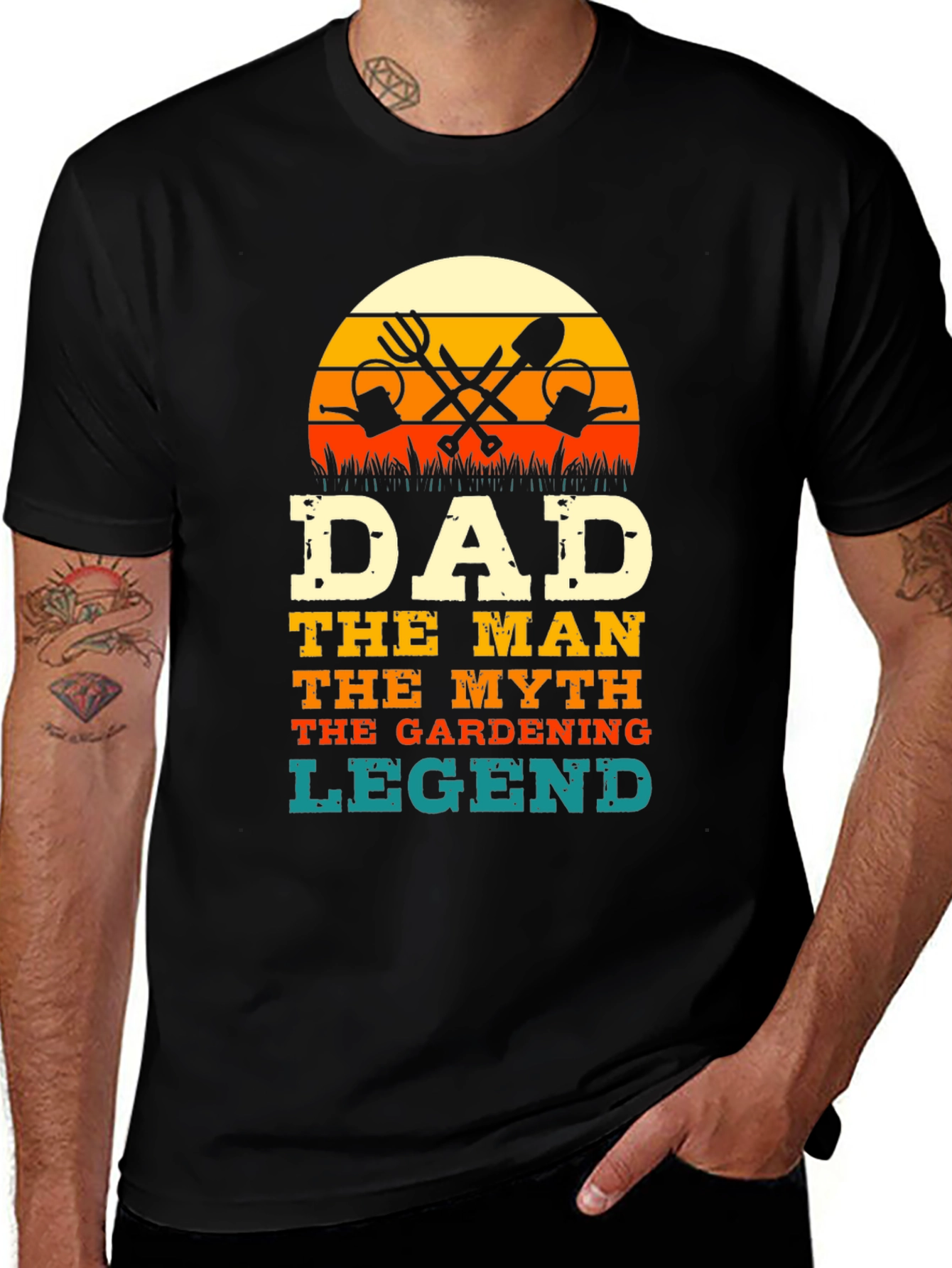 Dad Gardening Legend T-Shirt - Fathers Day Gift