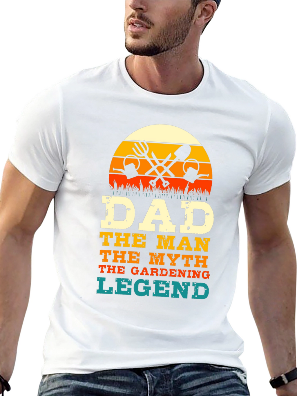Dad Gardening Legend T-Shirt - Fathers Day Gift