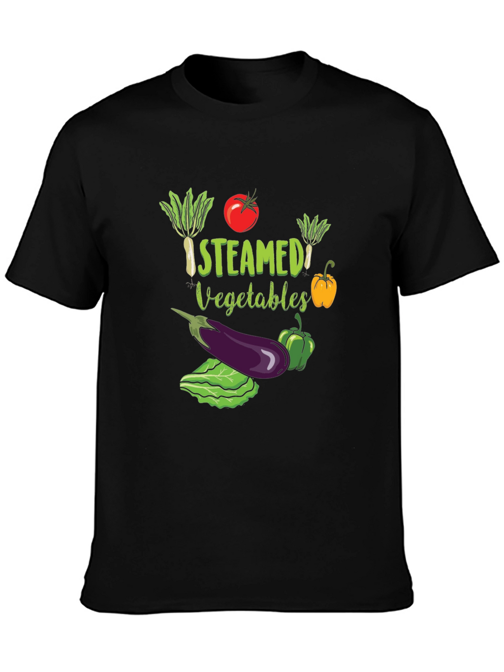 Steamed Vegetables Graphic T-Shirt
