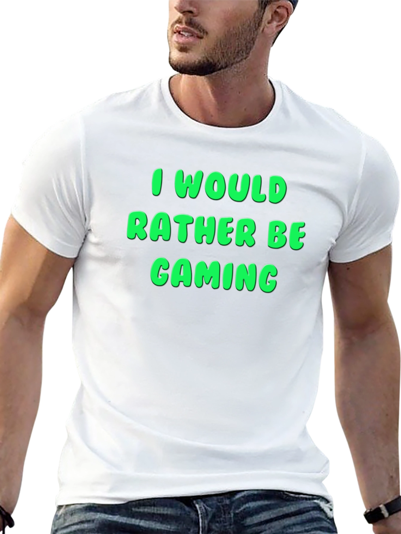 I Would Rather Be Gaming T-Shirt