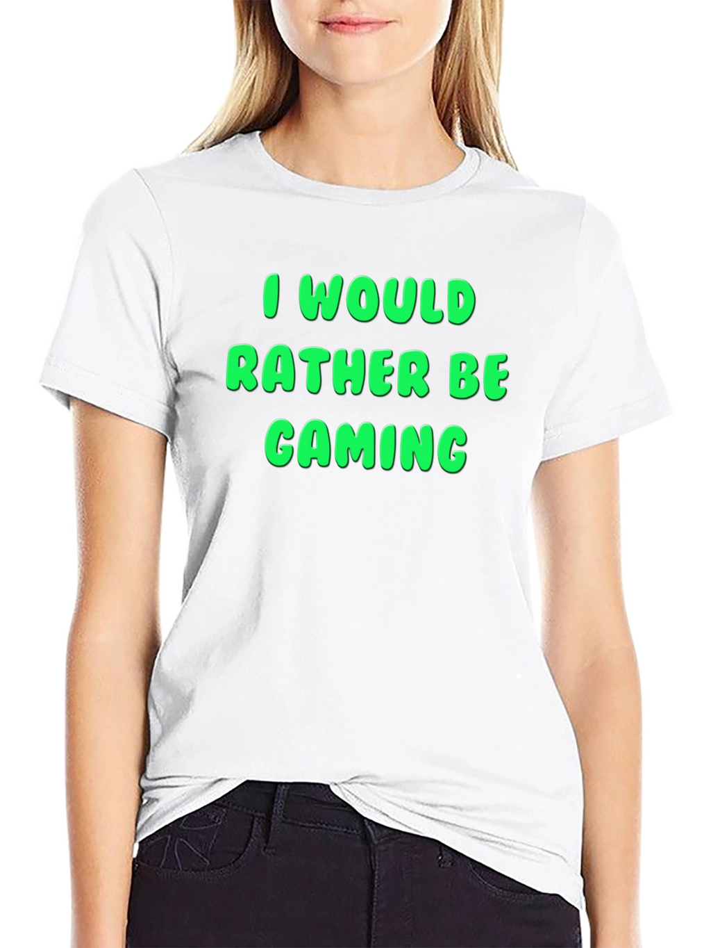 I Would Rather Be Gaming T-Shirt