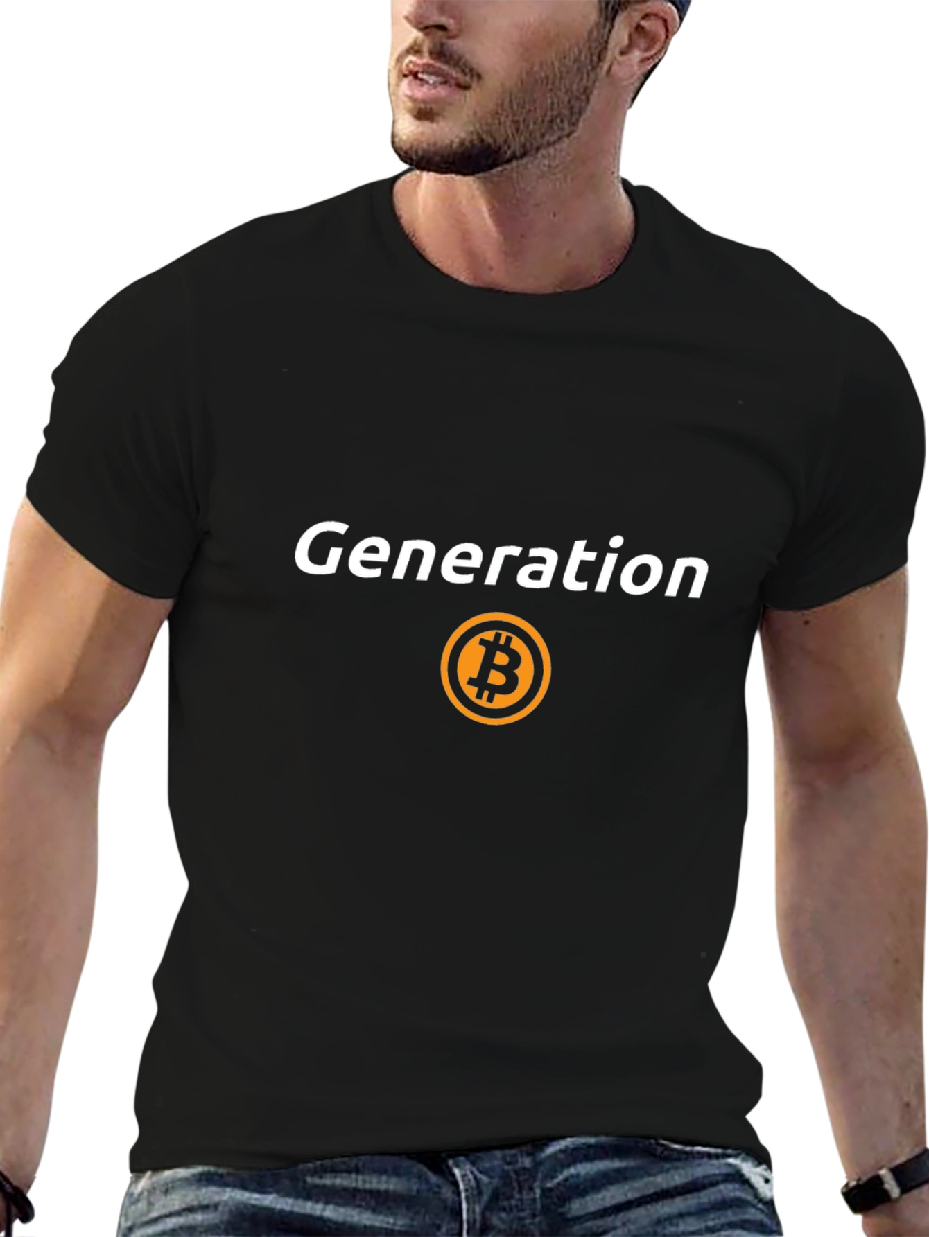 Bitcoin Generation Black Tee - Crypto Fashion