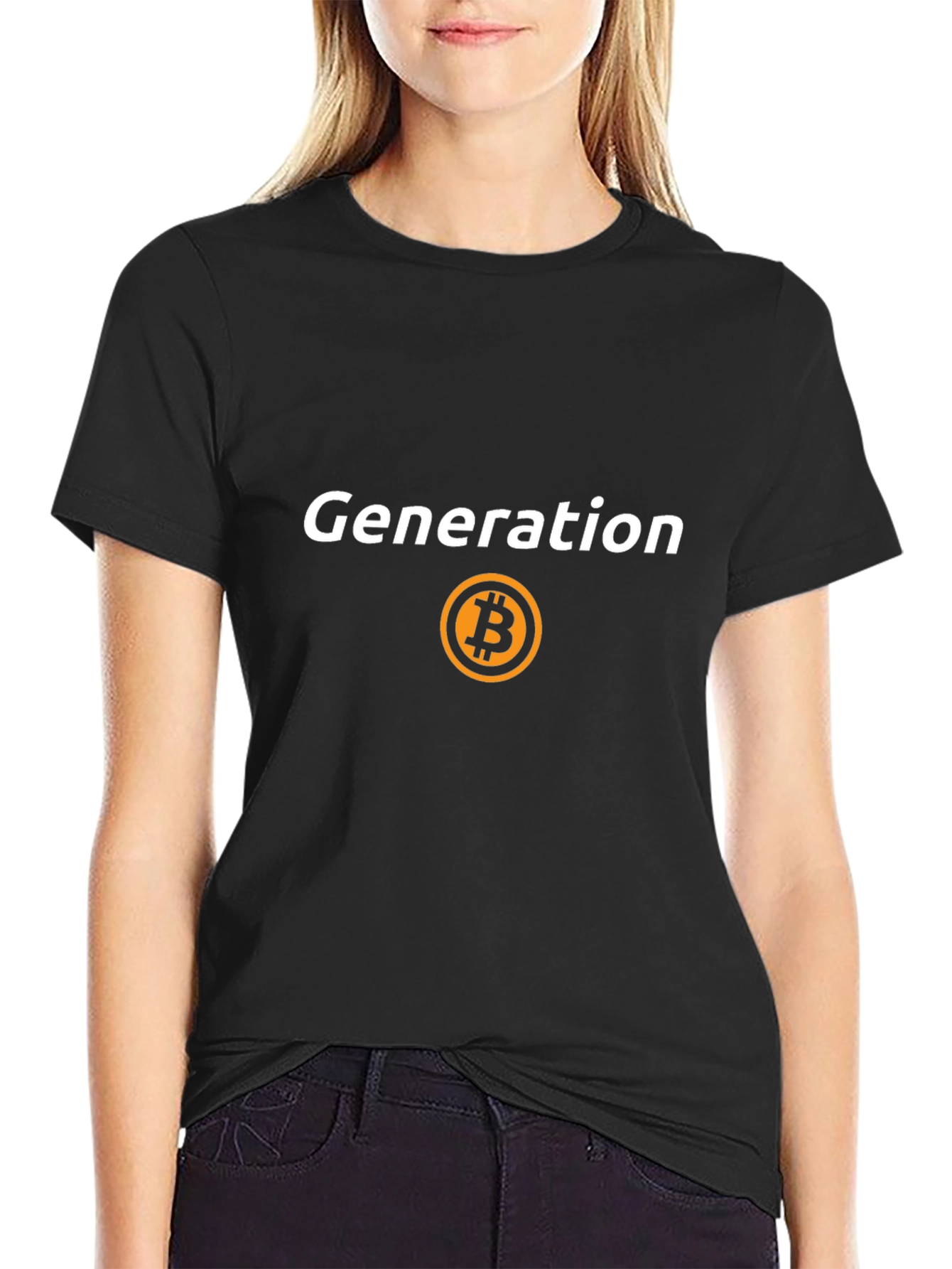 Bitcoin Generation Black Tee - Crypto Fashion