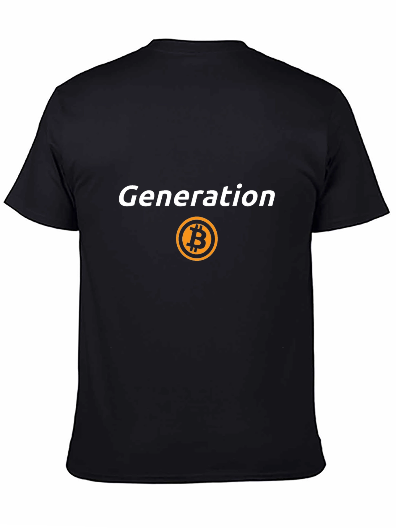 Bitcoin Generation Black Tee - Crypto Fashion