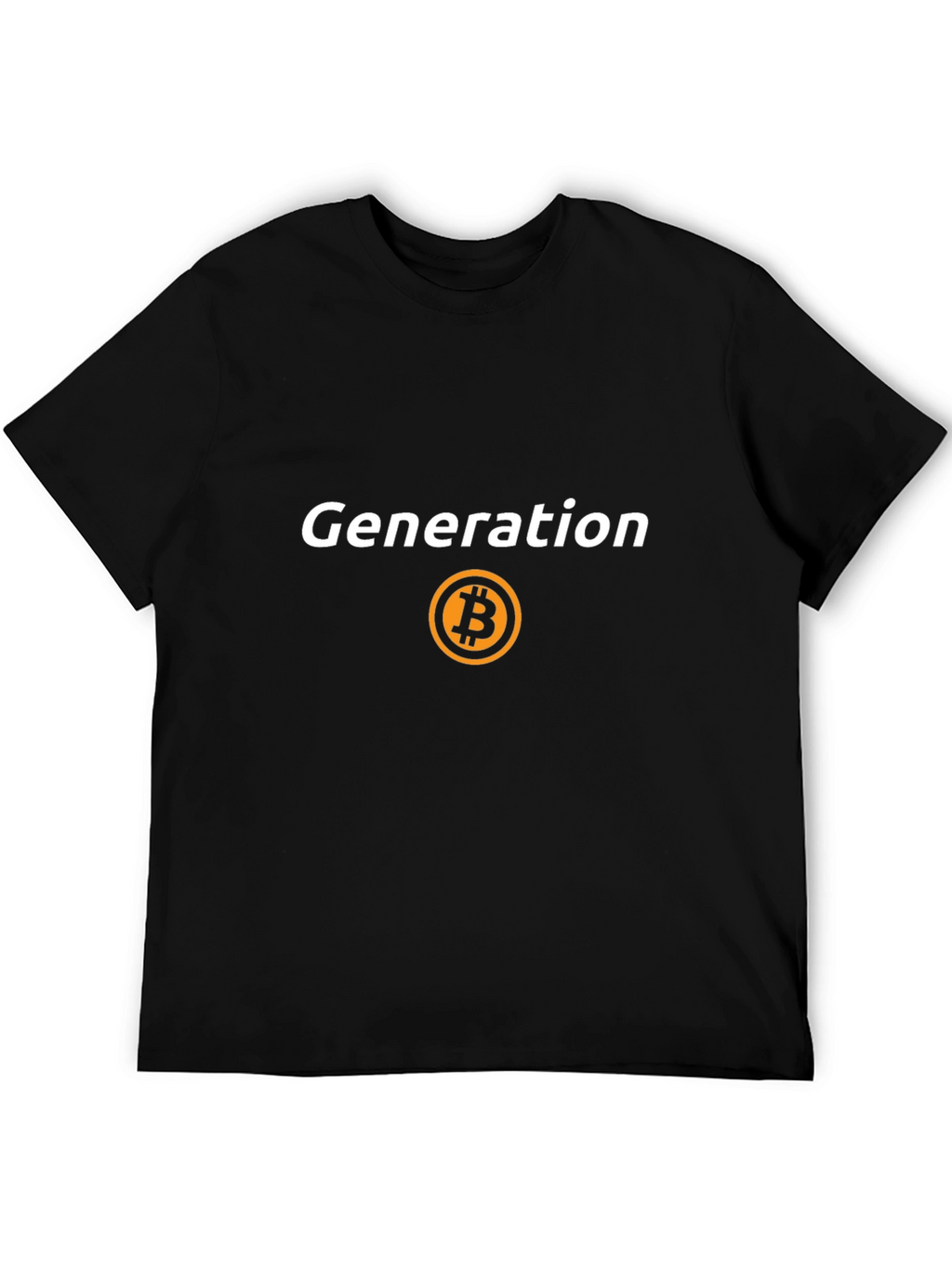 Bitcoin Generation Black Tee - Crypto Fashion