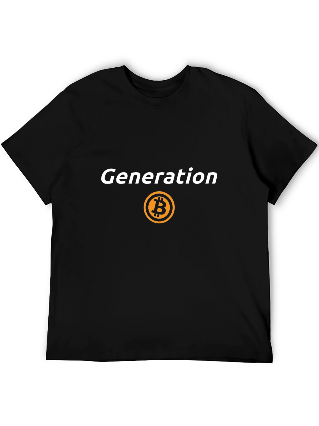 Bitcoin Generation Black Tee - Crypto Fashion
