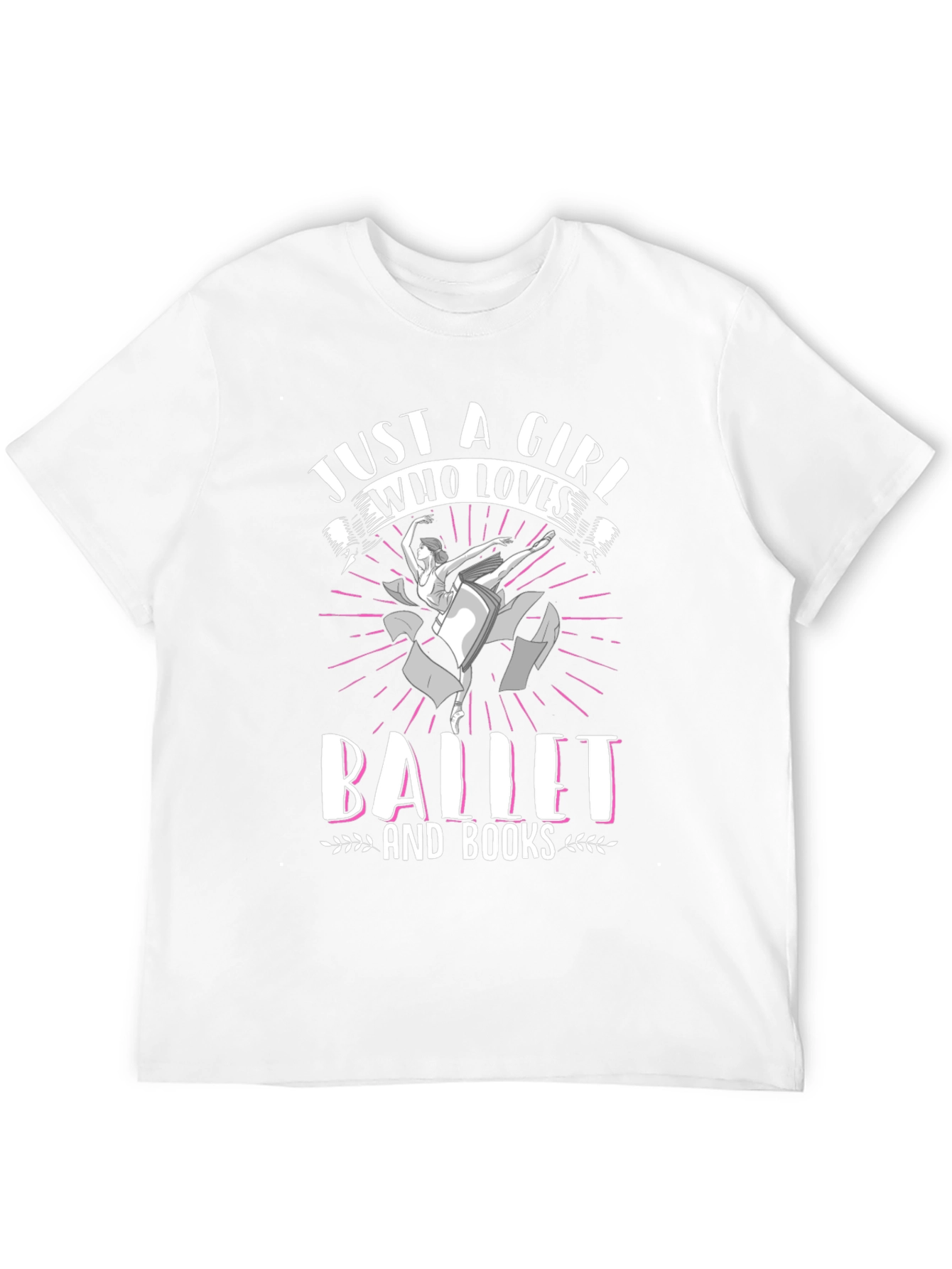 Ballet and Books Graphic Tee