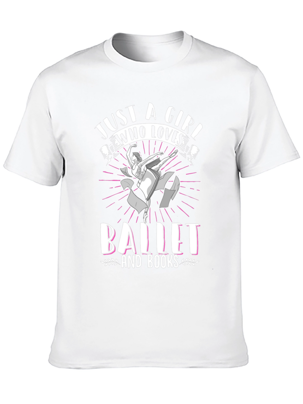Ballet and Books Graphic Tee