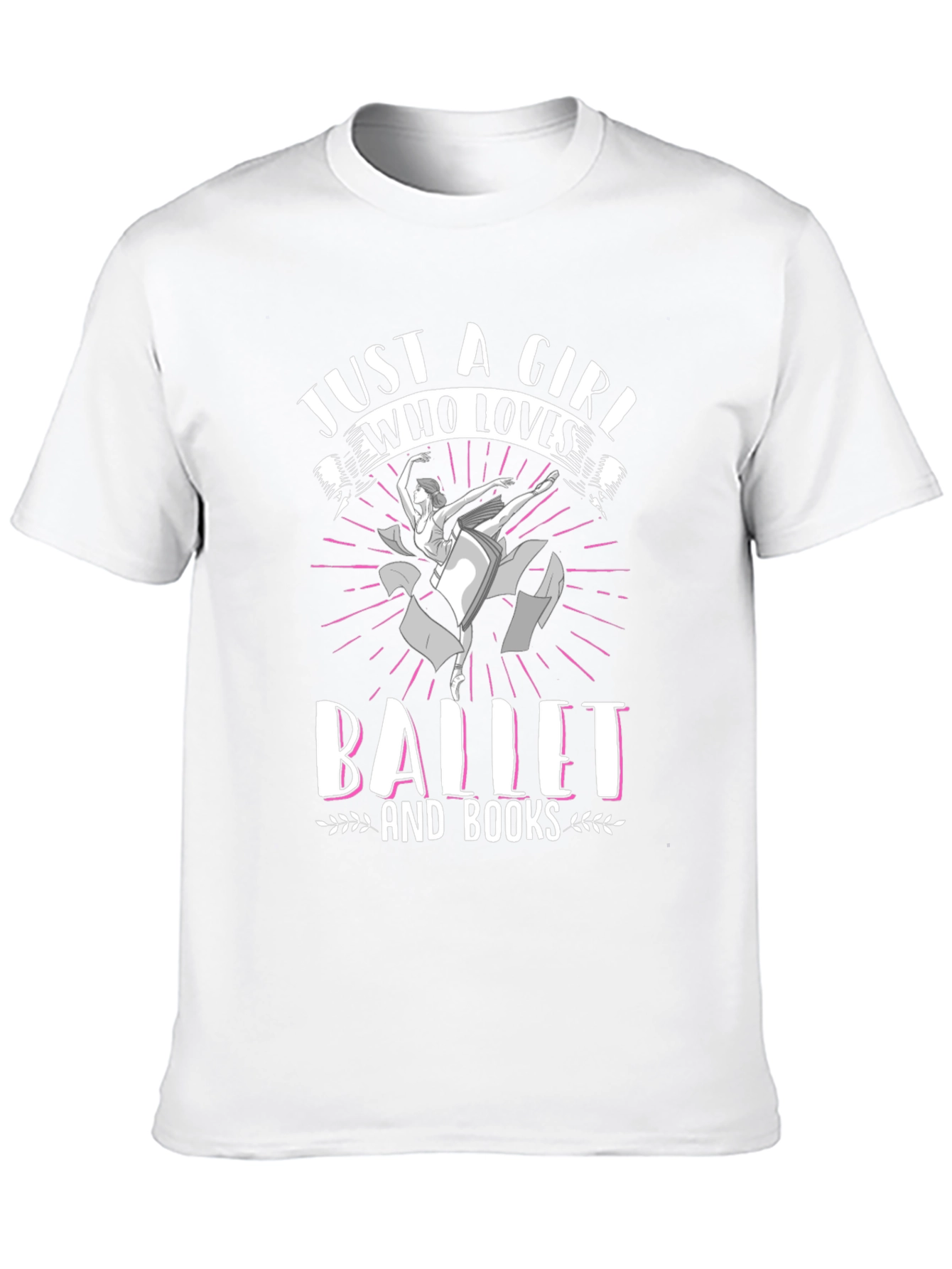Ballet and Books Graphic Tee