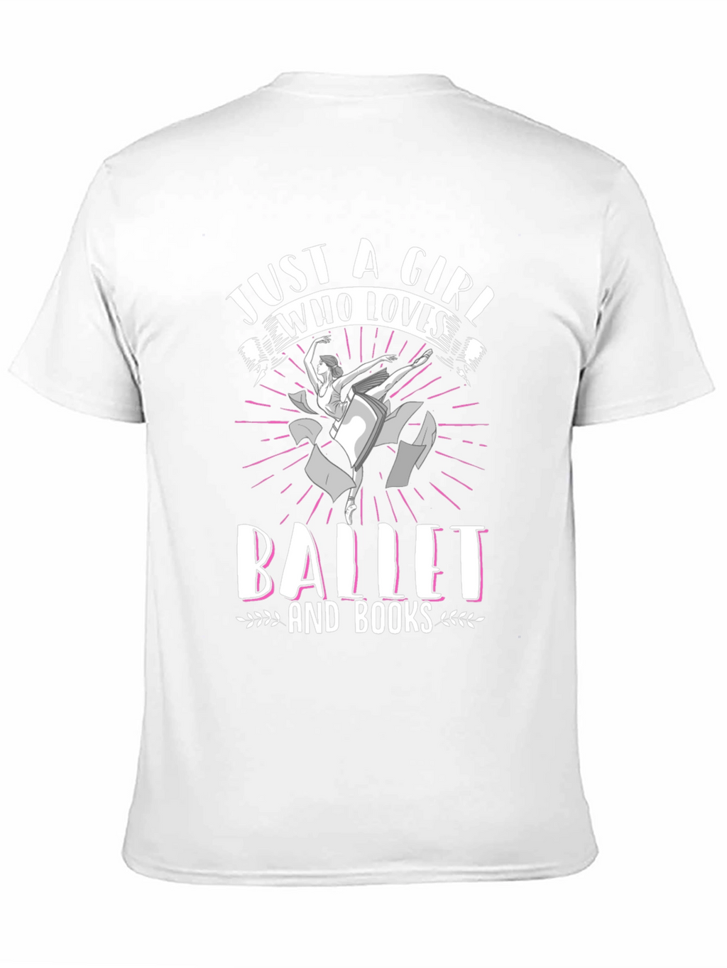 Ballet and Books Graphic Tee
