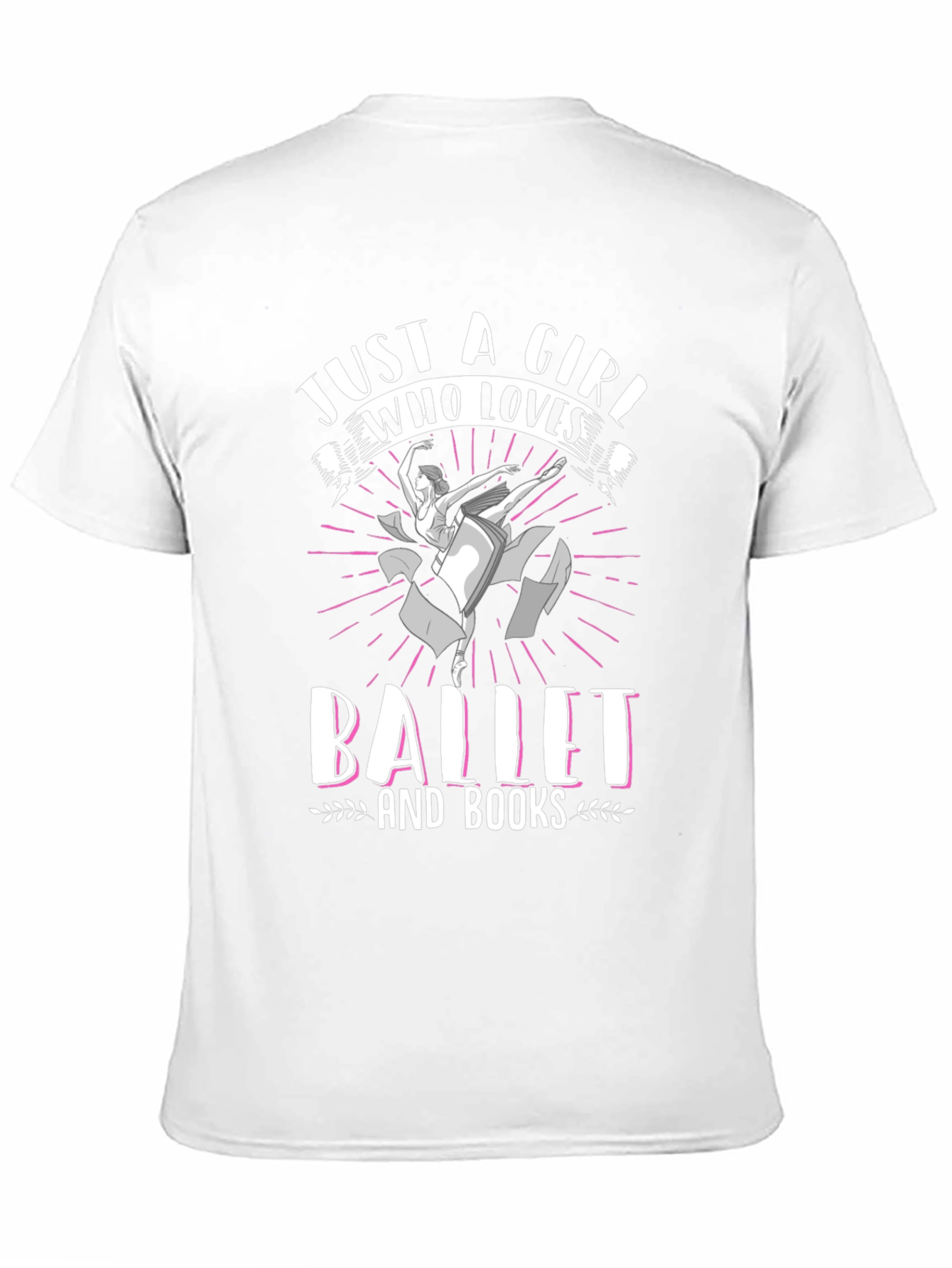 Ballet and Books Graphic Tee