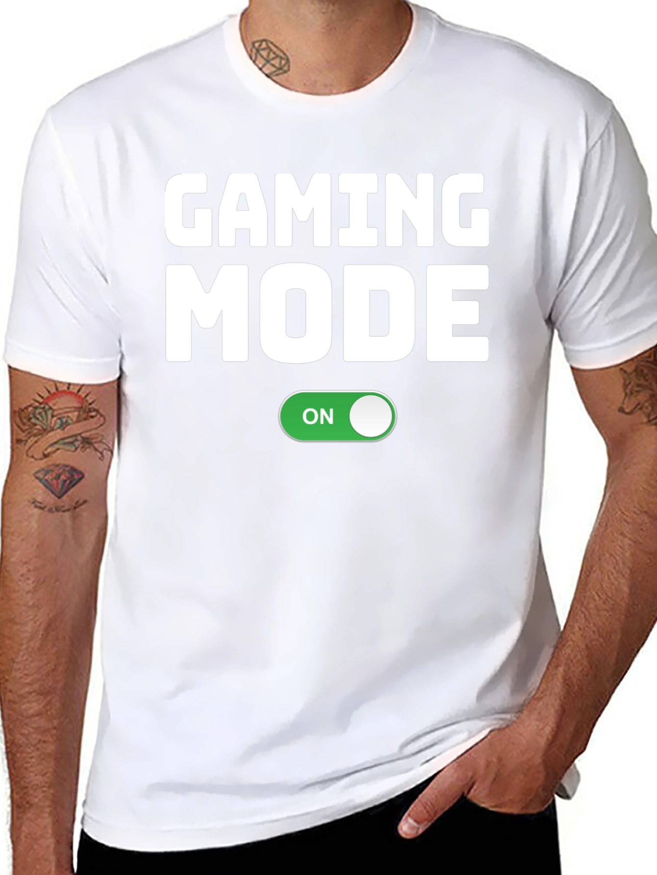 Gaming Mode ON T-Shirt - Gamer Apparel