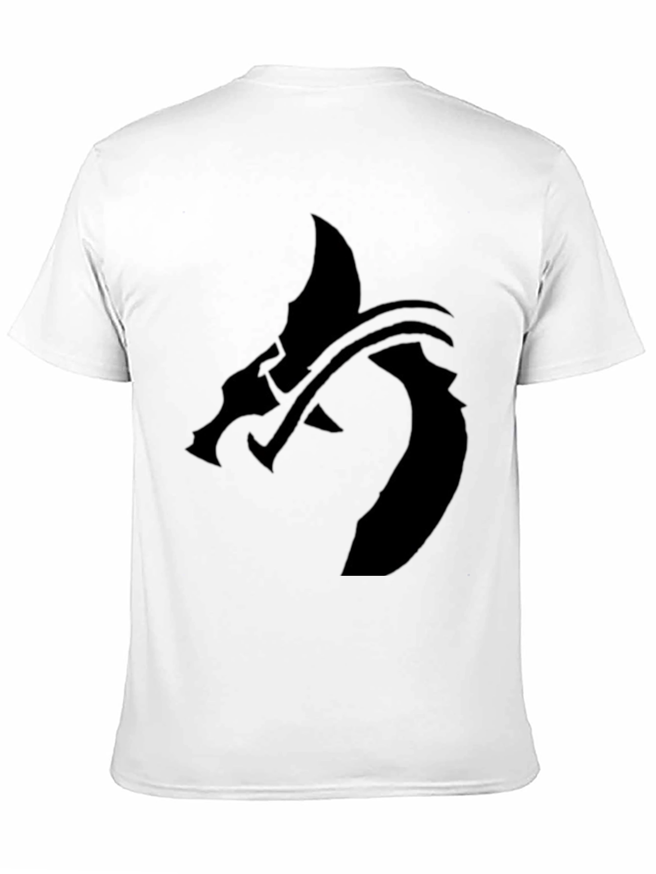 Dragon Silhouette Black T-Shirt