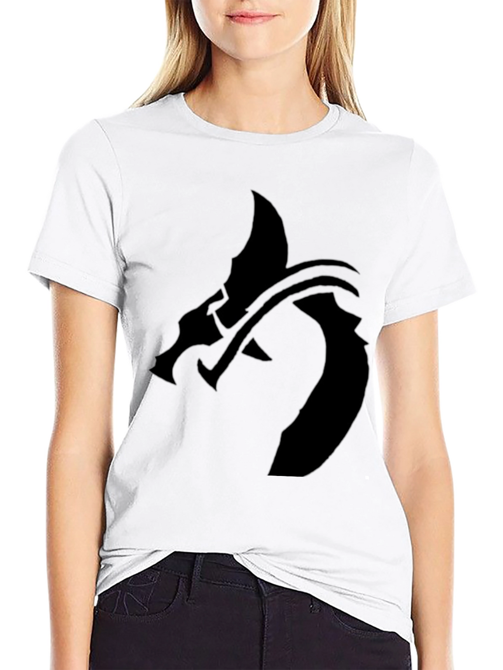 Dragon Silhouette Black T-Shirt
