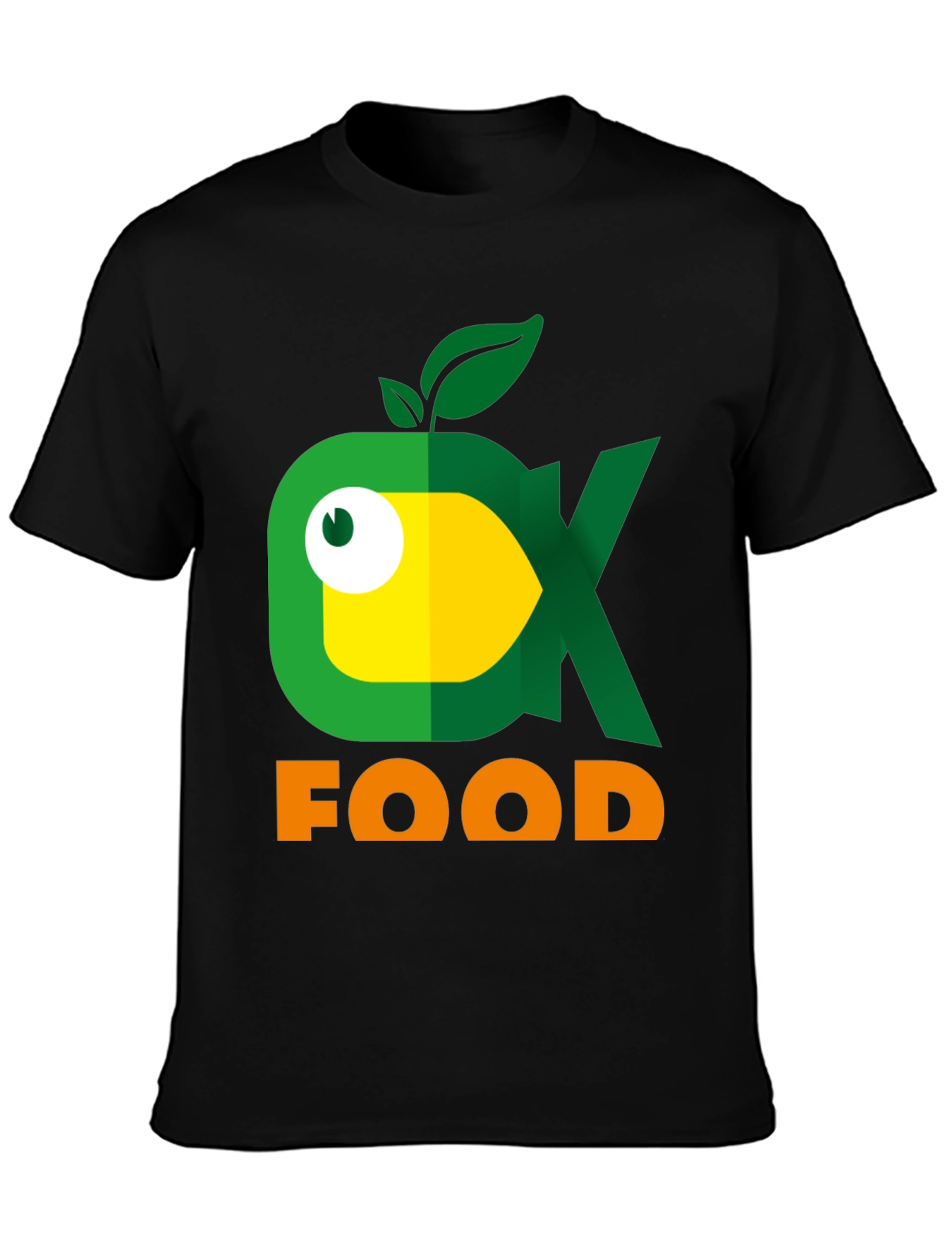Eco Food T-Shirt - Cute Fish Logo!