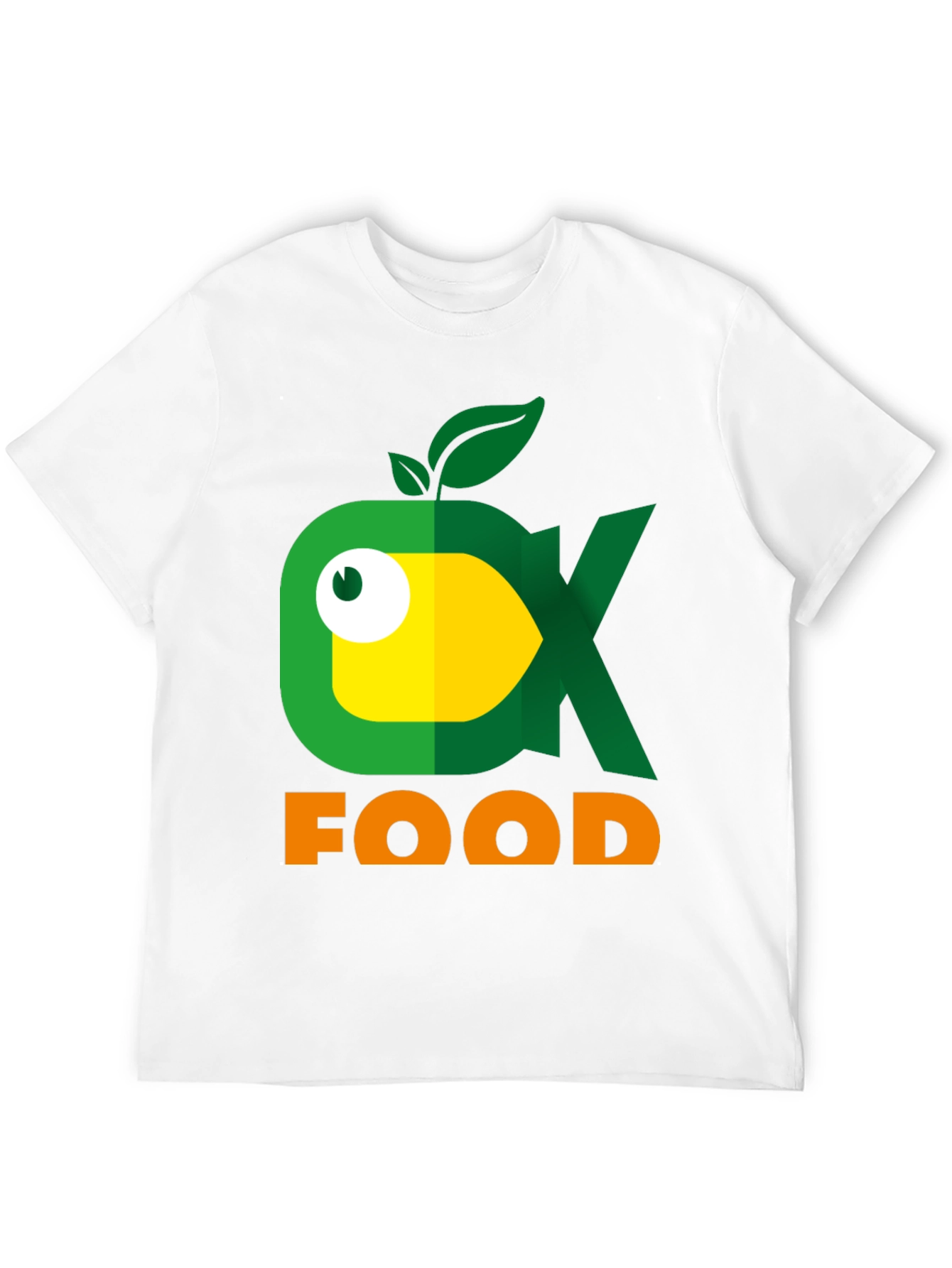 Eco Food T-Shirt - Cute Fish Logo!
